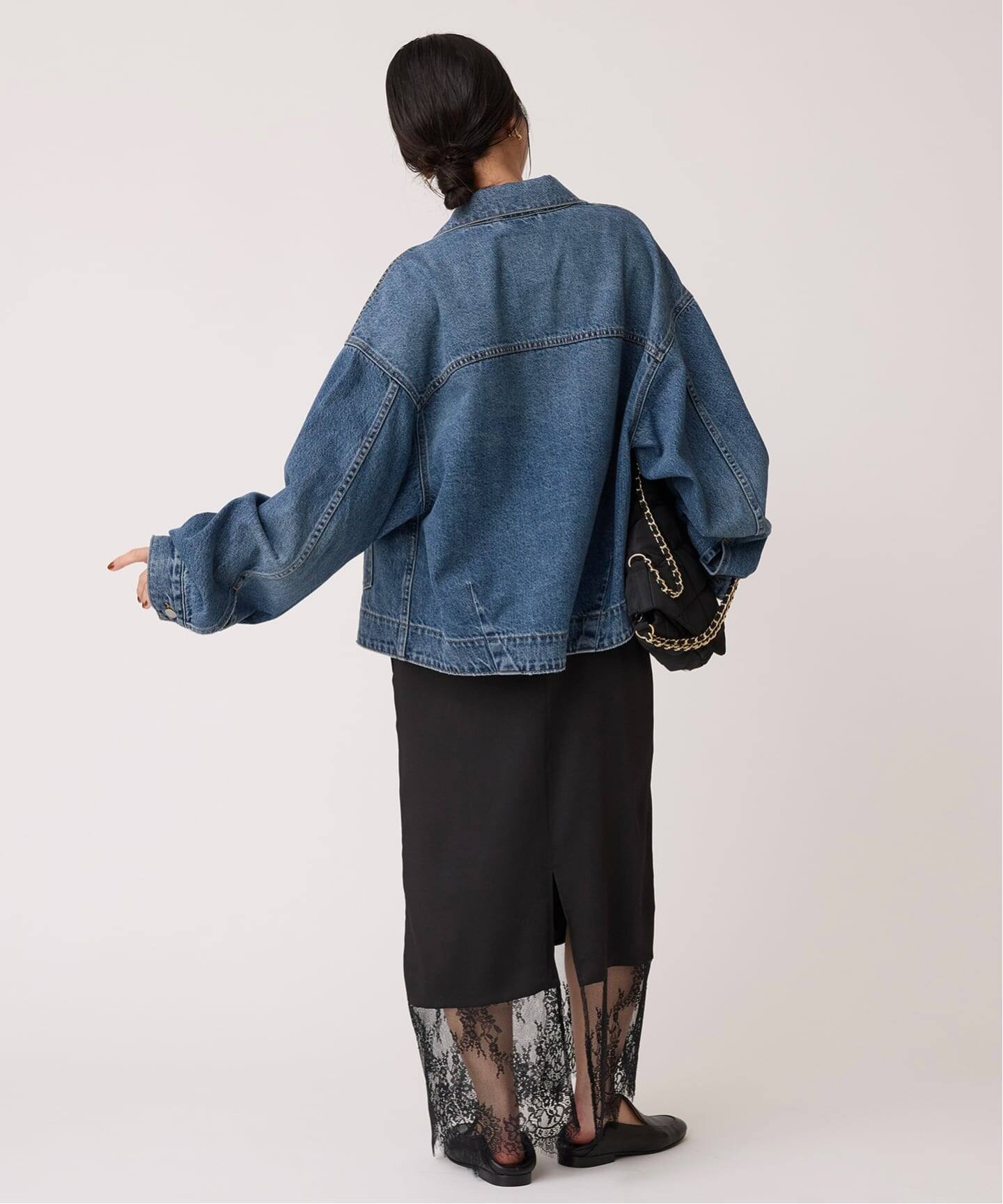 Levi's/リーバイス SLOBE別注 BALLOON SLEEVE TRACKER デニム