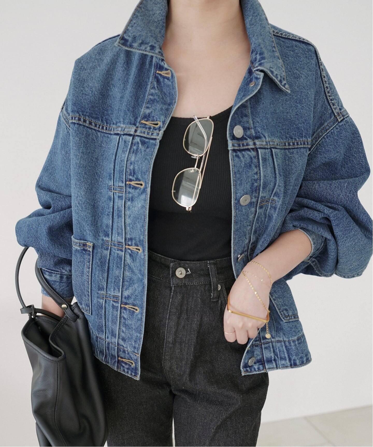 Levi's/リーバイス SLOBE別注 BALLOON SLEEVE TRACKER デニム