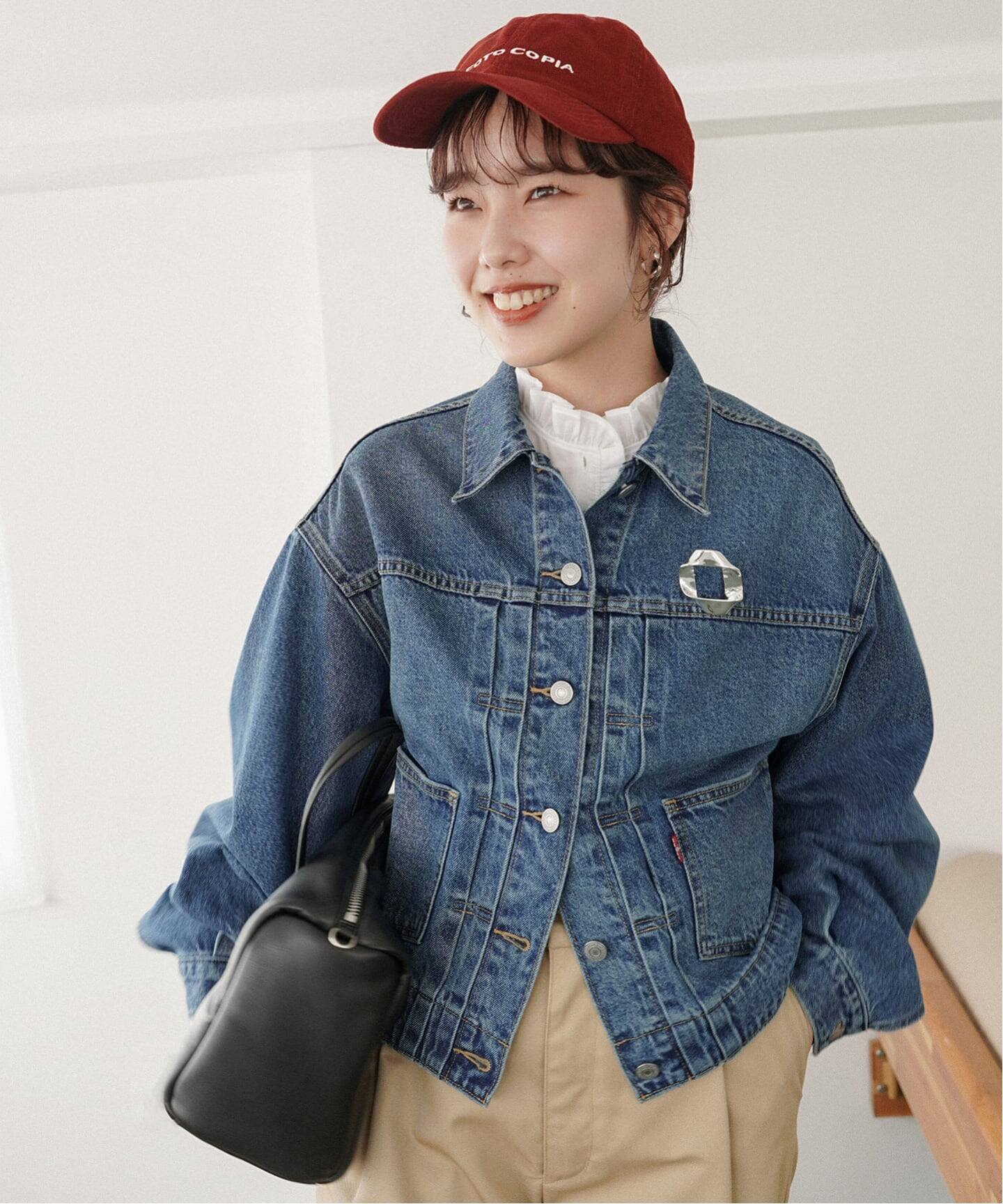 Levi’sリーバイスSLOBE別注BALLOON SLEEVE TRACKER Levi's/リーバイス SLOBE別注 BALLOON SLEEVE TRACKER デニム