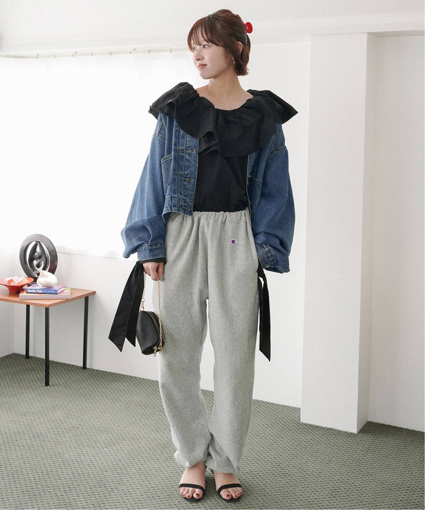 Levi's/リーバイス SLOBE別注 BALLOON SLEEVE TRACKER デニム