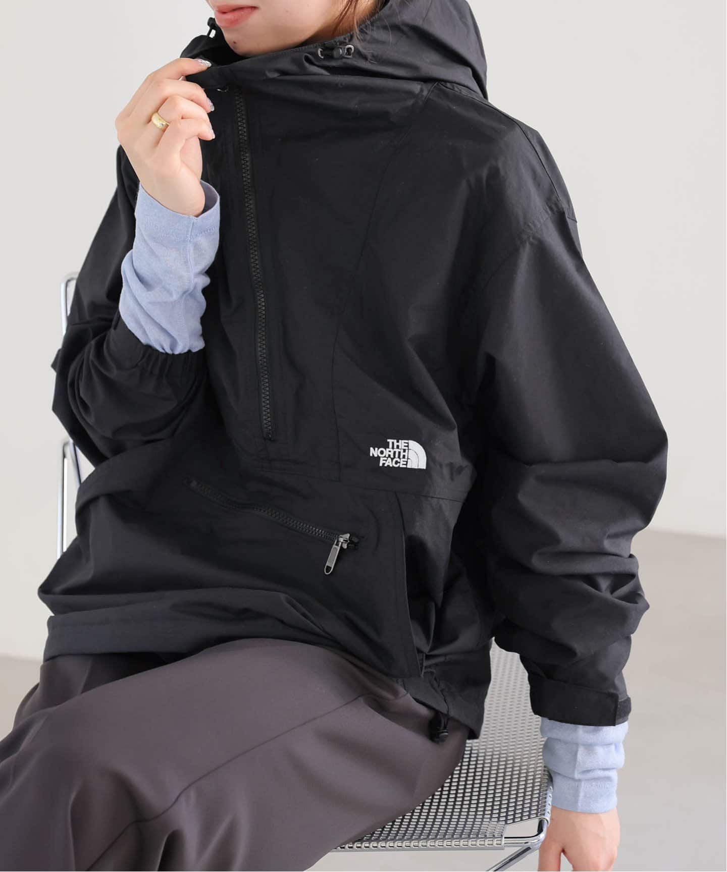 ノースフェイス　COMPACT ANORAKブルゾン　SLOBE IENA SLOBE IENA（スローブイエナ）の「【THE NORTH FACE/ノース