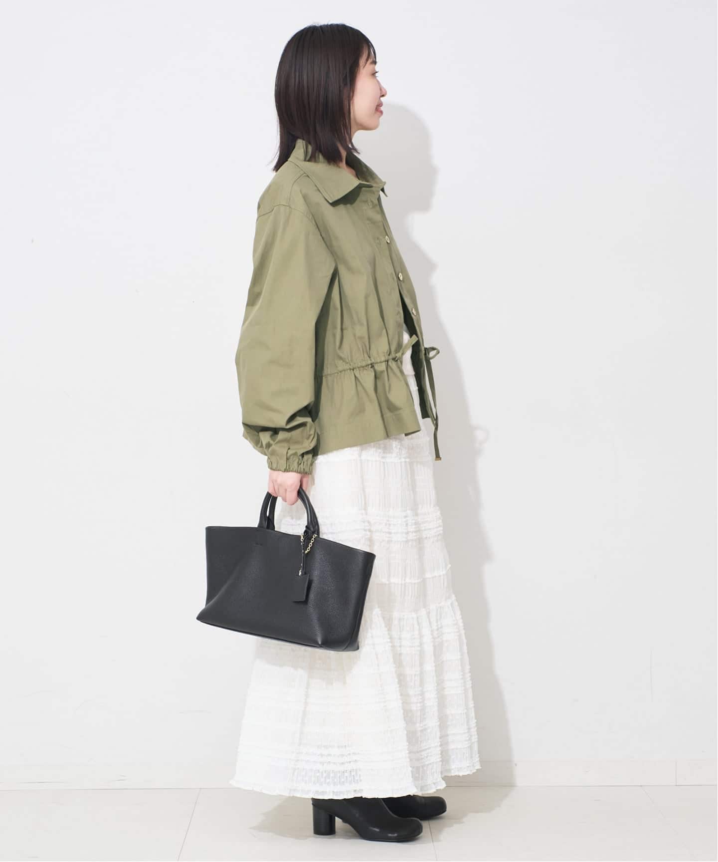 ONE TEASPOON/ワンティースプーン シャツジャケット TIE WAIST