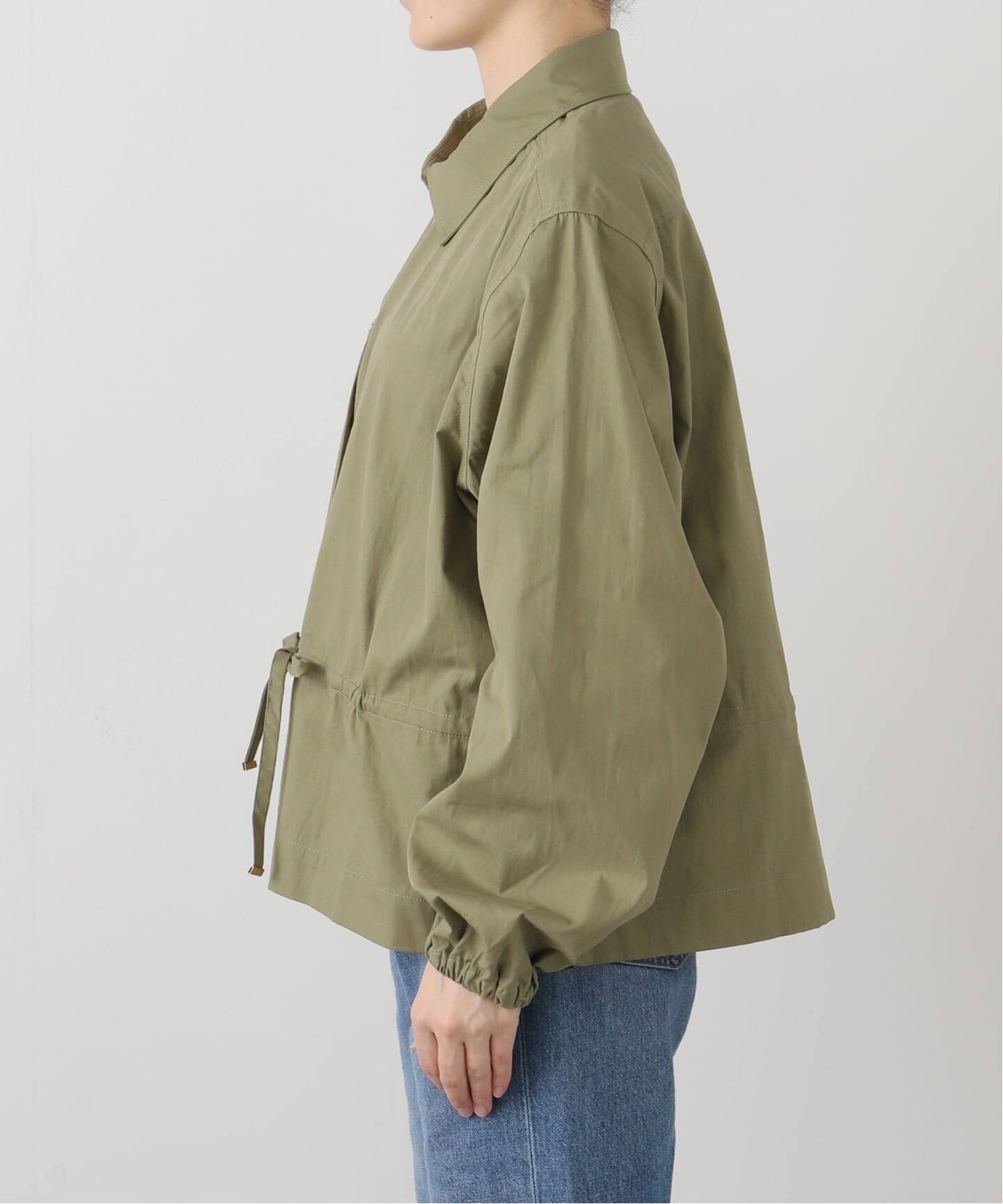 新品タグ付き【OneTeaSpoon/ワンティースプーン】 シャツジャケット ONE TEASPOON/ワンティースプーン シャツジャケット TIE WAIST