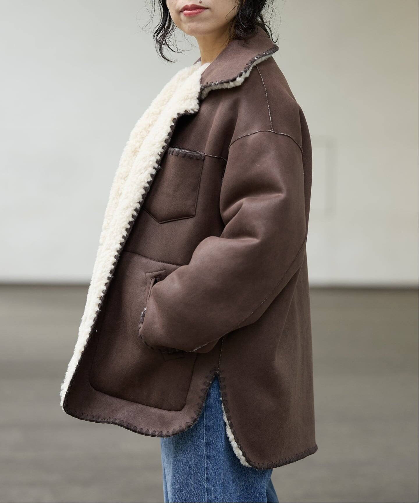 イエナ　ブーテッドブルゾン IENA（イエナ） コート アウター 「一部カラーWEB限定」ボンディング