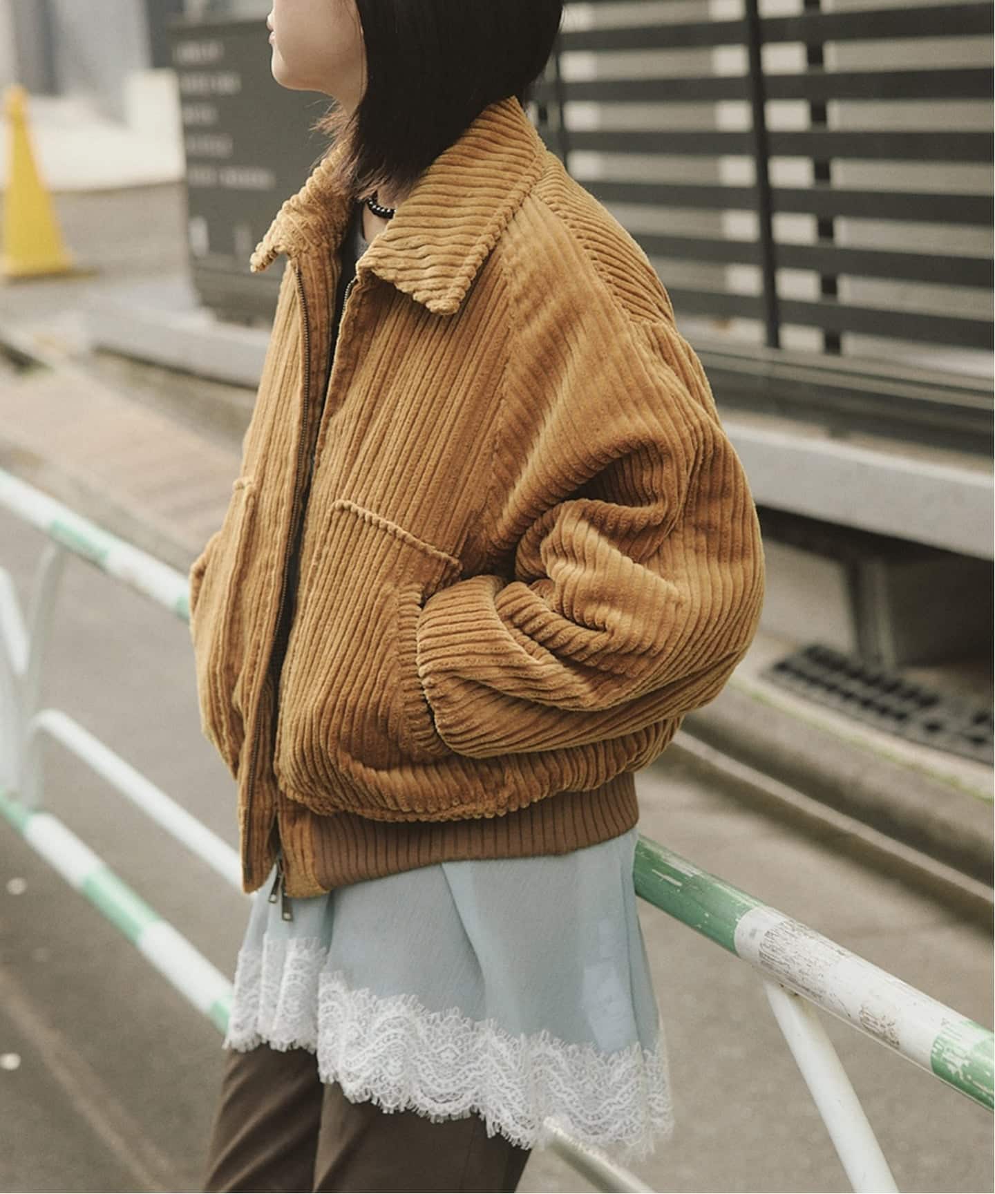 IENA LA BOUCLE ワイドコールブルゾン（その他ブルゾン／アウター