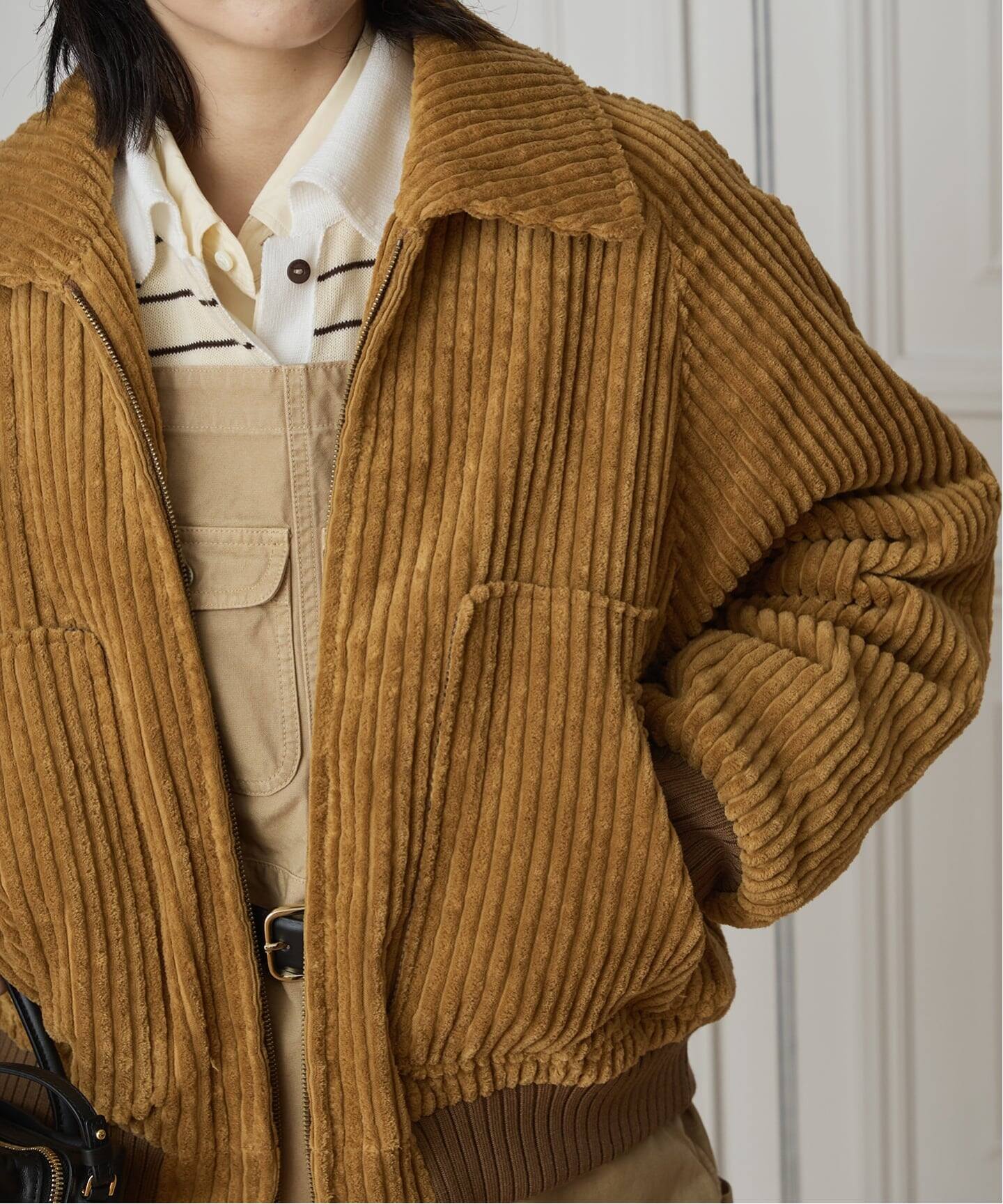 IENA LA BOUCLE ワイドコールブルゾン（その他ブルゾン