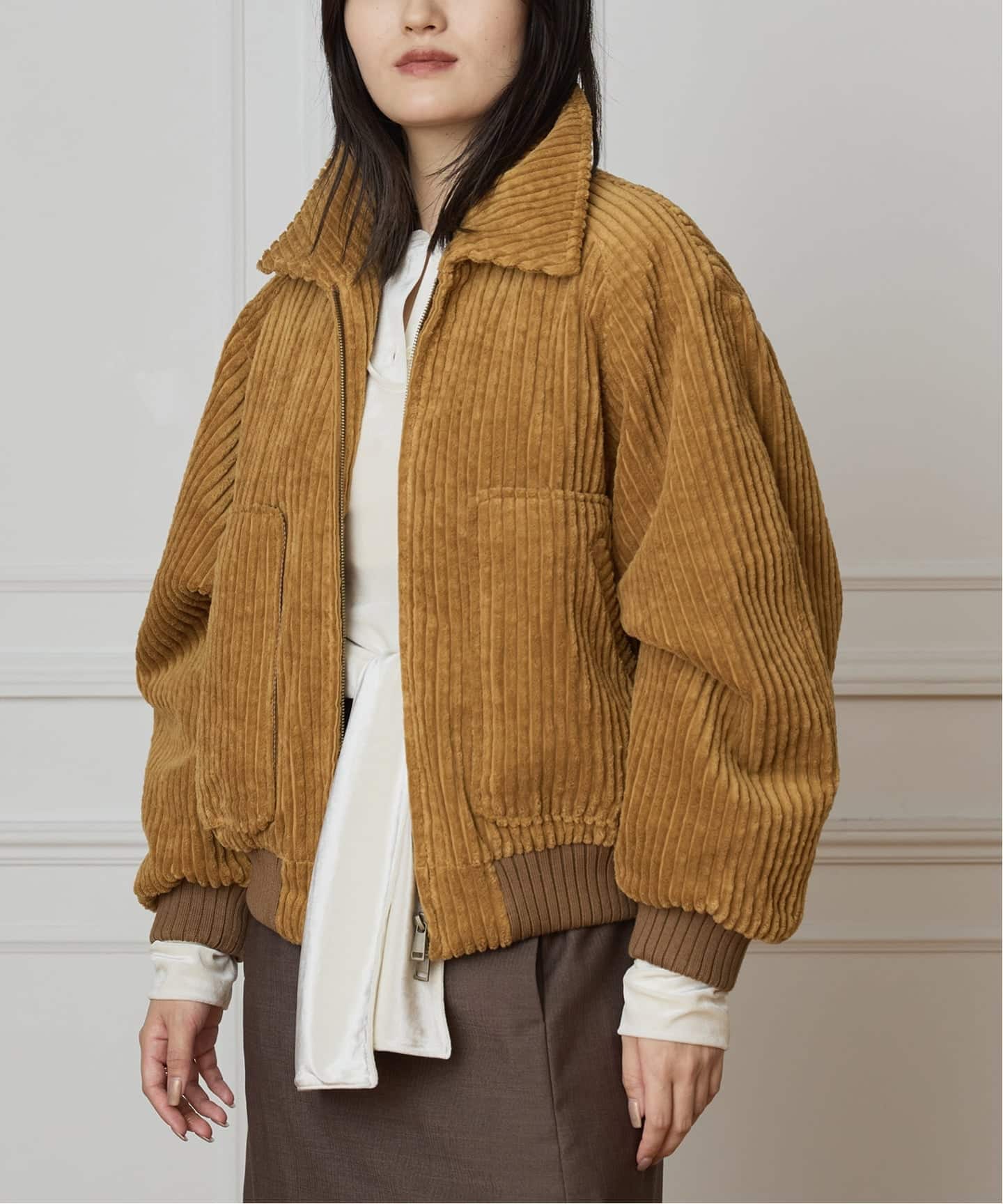 IENA LA BOUCLE ワイドコールブルゾン（その他ブルゾン／アウター