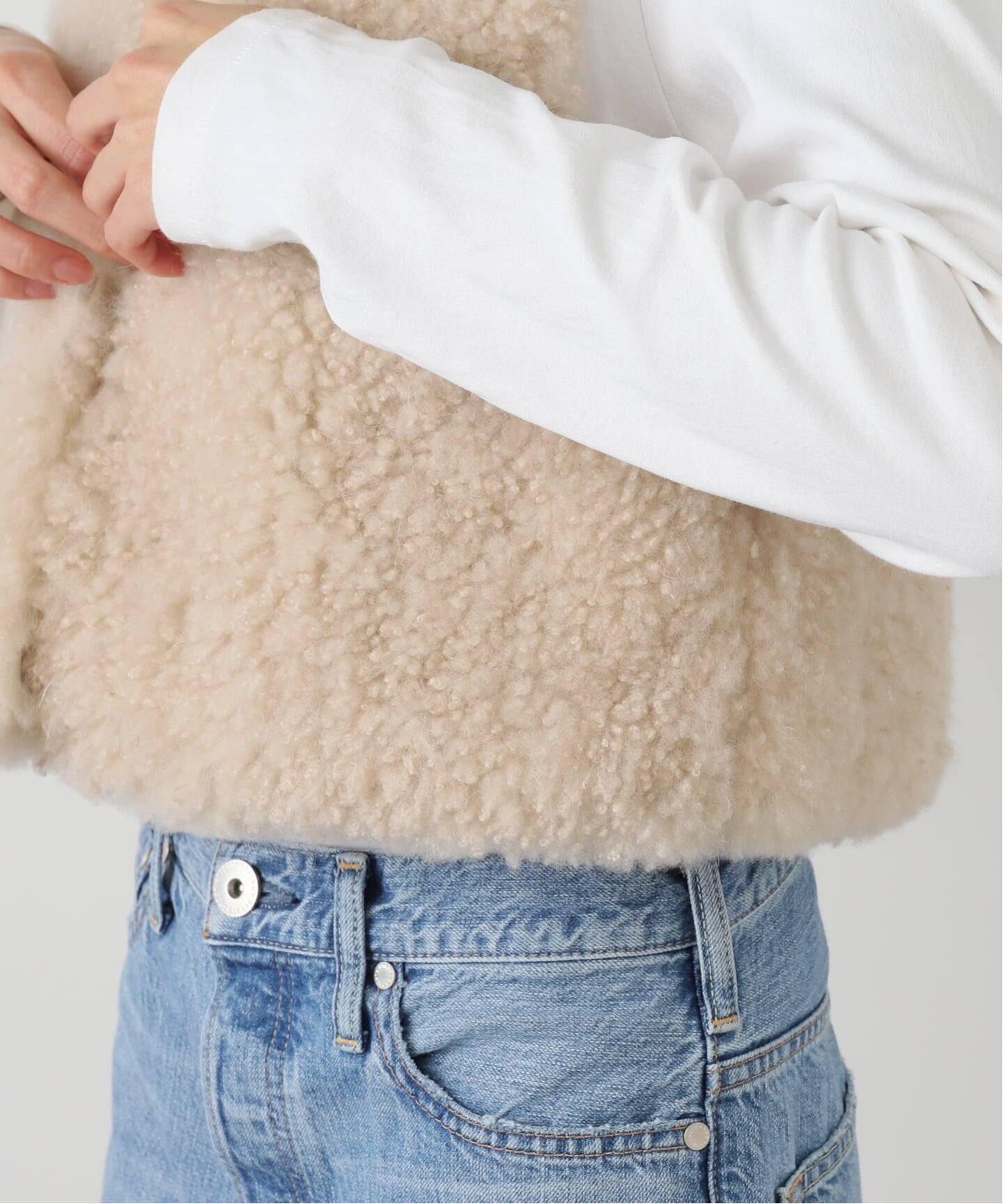 IENA LA BOUCLE カシミヤファーベスト（ベスト）｜IENA（イエナ）の