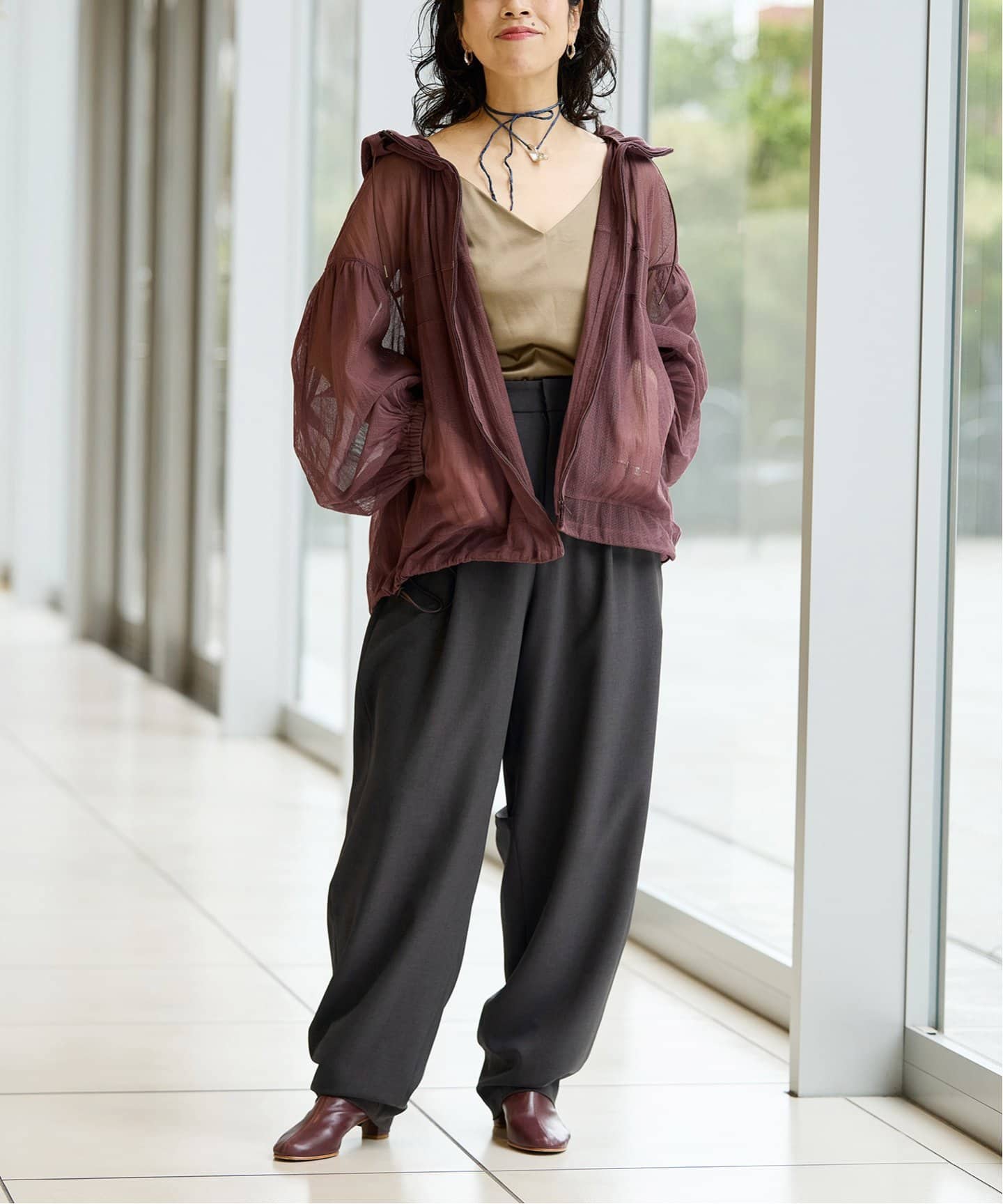 ファッション人気ブランドランキング 予約》IENA LA BOUCLE ソフトメッシュパーカー（その他ブルゾン ジャケット・アウター