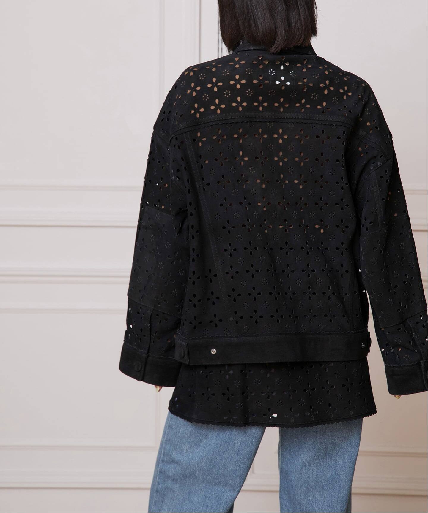 IENA LA BOUCLE Punching Suede Blouson（その他ブルゾン