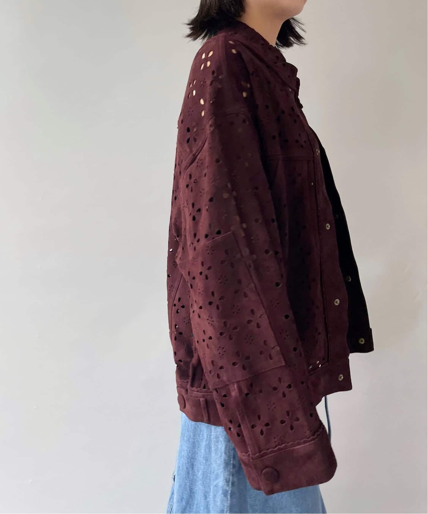 IENA LA BOUCLE Punching Suede Blouson（その他ブルゾン