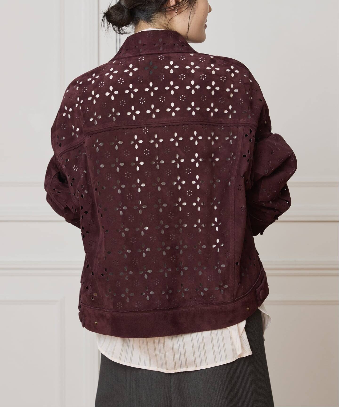 IENA LA BOUCLE Punching Suede Blouson（その他ブルゾン／アウター