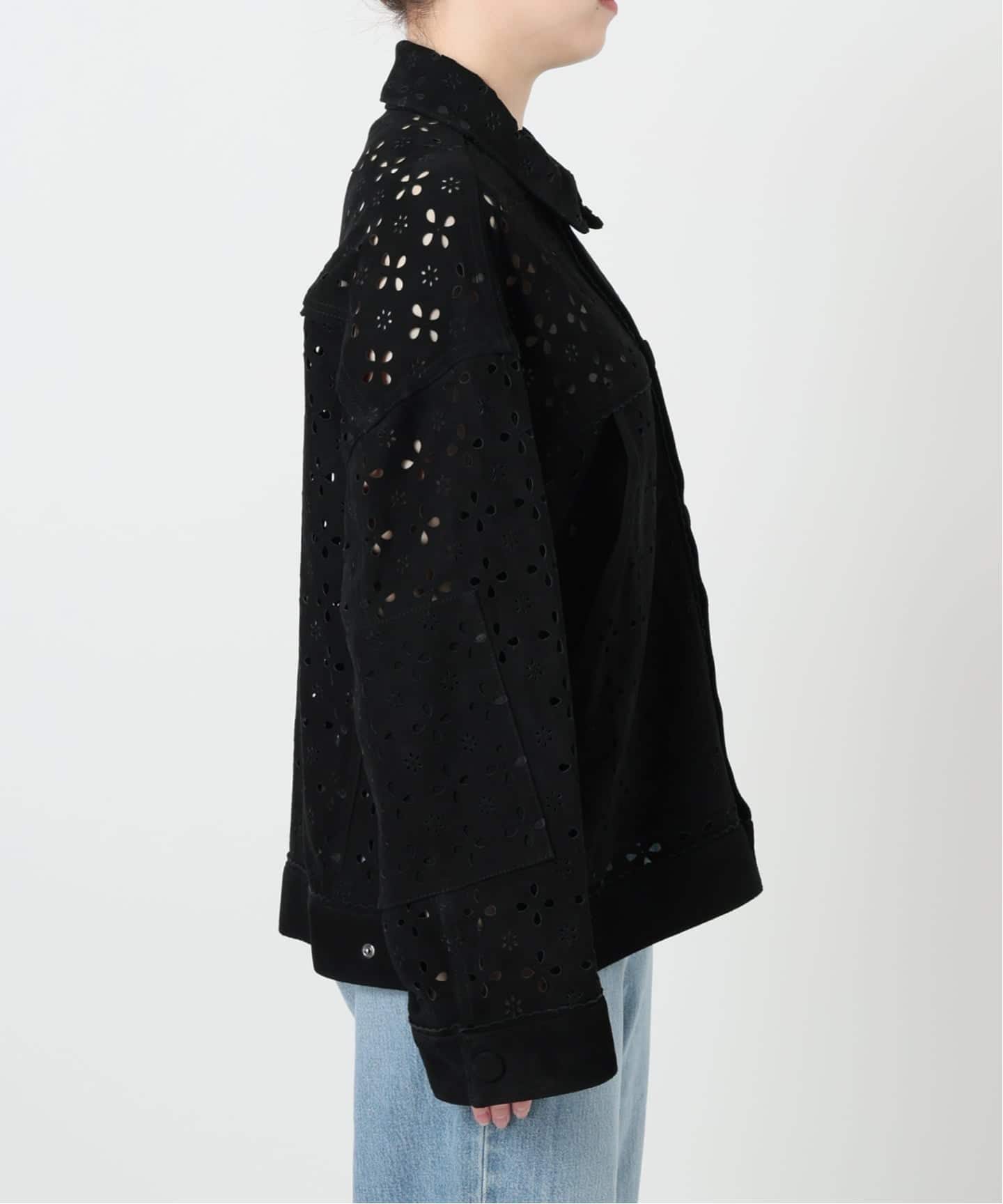 IENA LA BOUCLE Punching Suede Blouson（その他ブルゾン