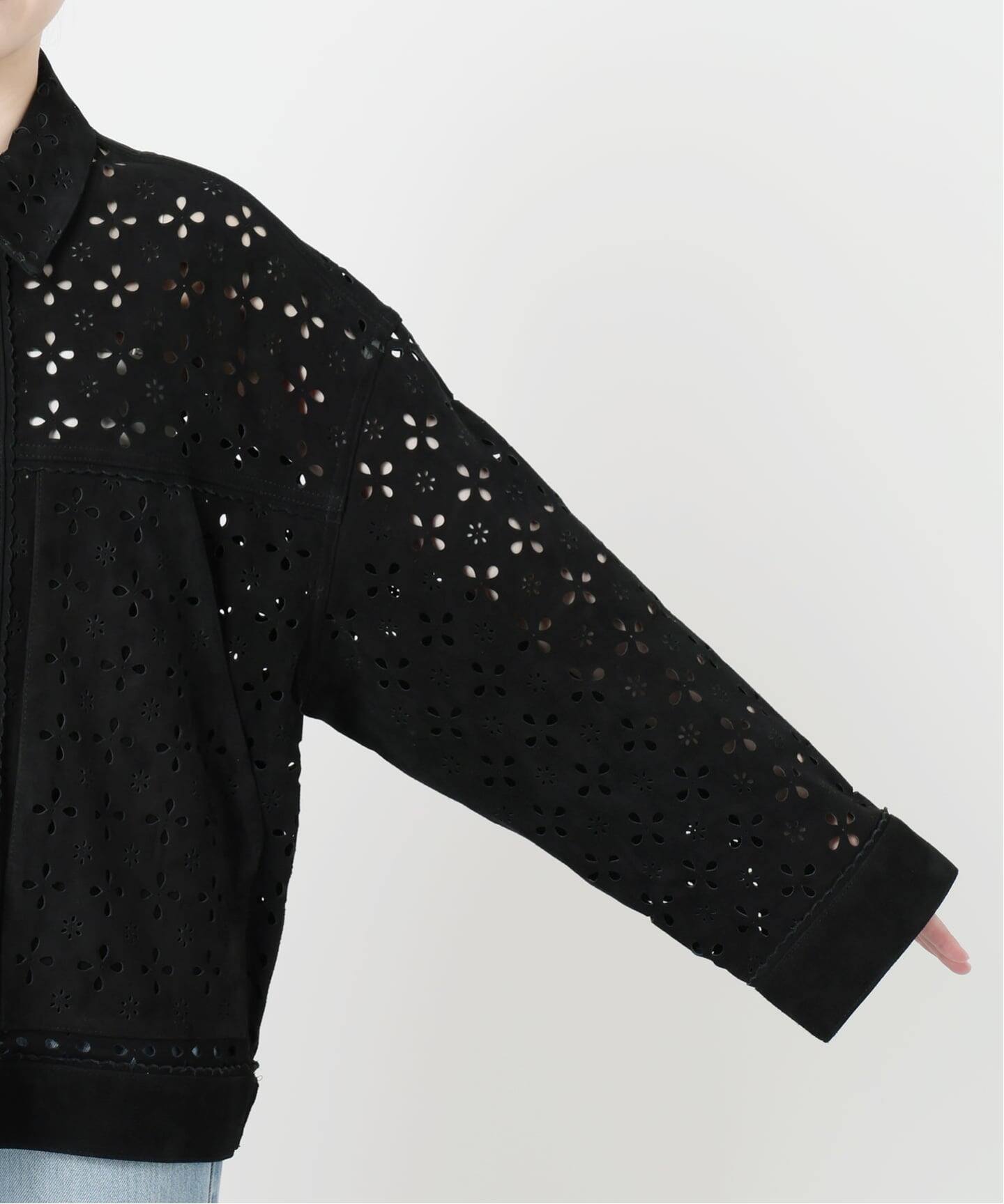 IENA LA BOUCLE Punching Suede Blouson（その他ブルゾン
