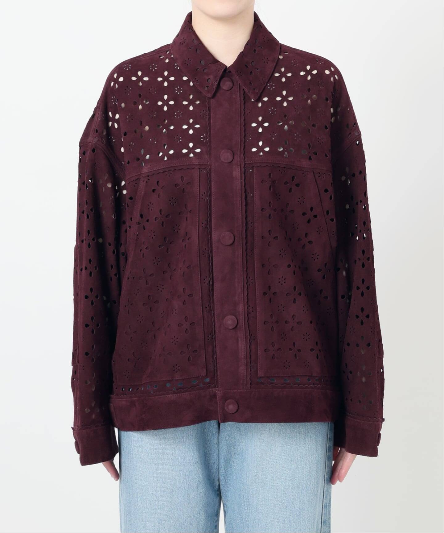 IENA LA BOUCLE Punching Suede Blouson（その他ブルゾン／アウター