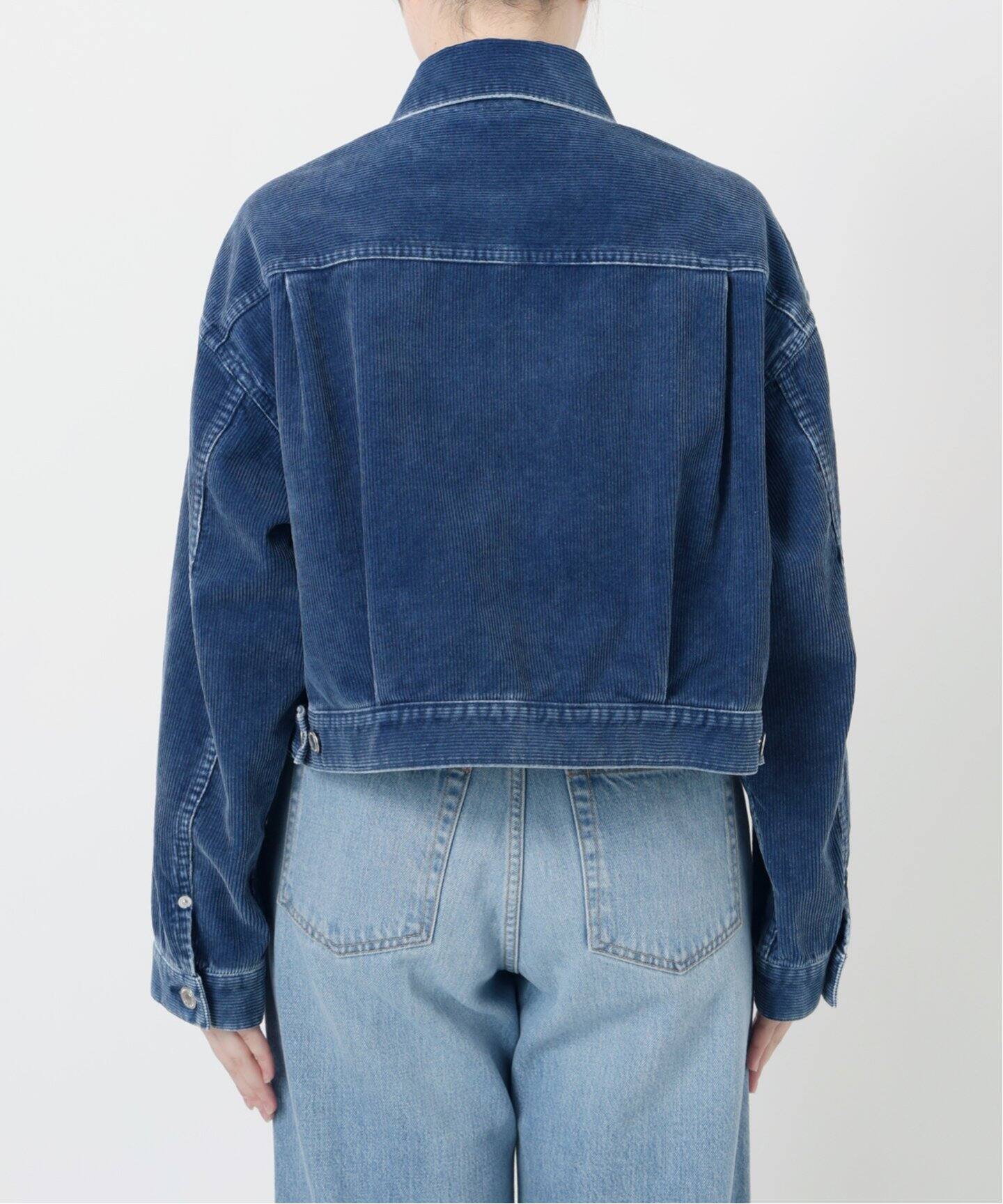IENA LA BOUCLE インディゴコーデュロイブルゾン（その他ブルゾン
