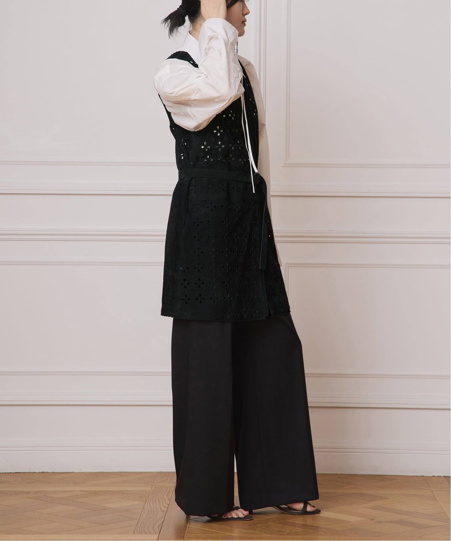 IENA LA BOUCLE Punching Suede 2WAY Vest（ベスト）｜IENA