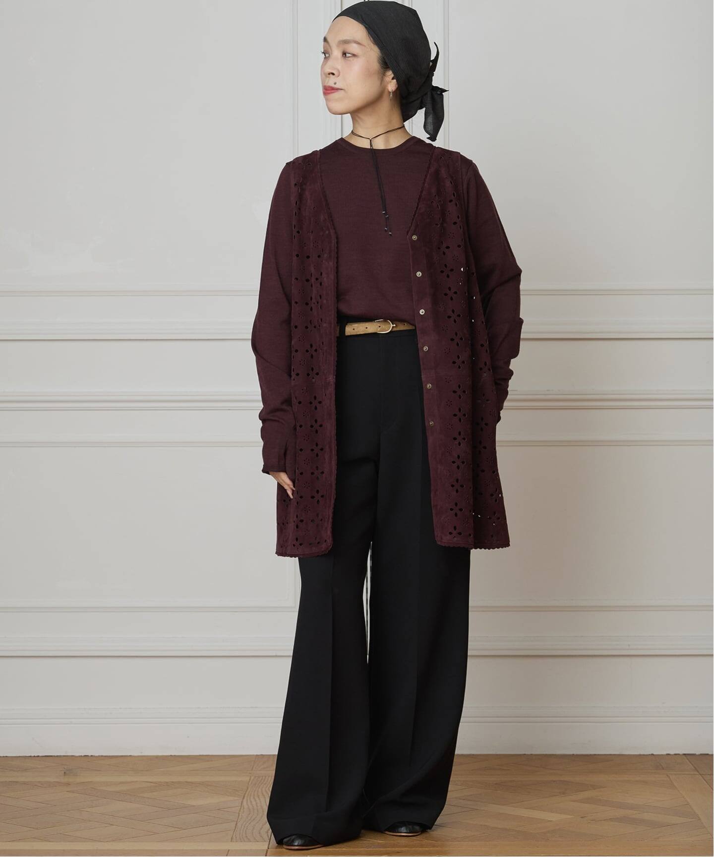 IENA LA BOUCLE Punching Suede 2WAY Vest（ベスト）｜IENA（イエナ