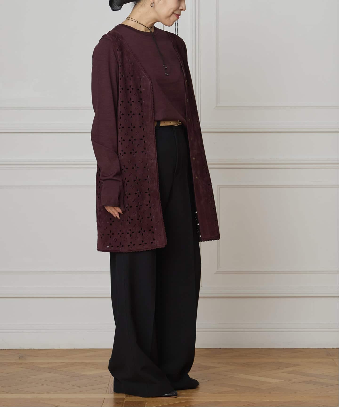IENA LA BOUCLE Punching Suede 2WAY Vest（ベスト）｜IENA（イエナ