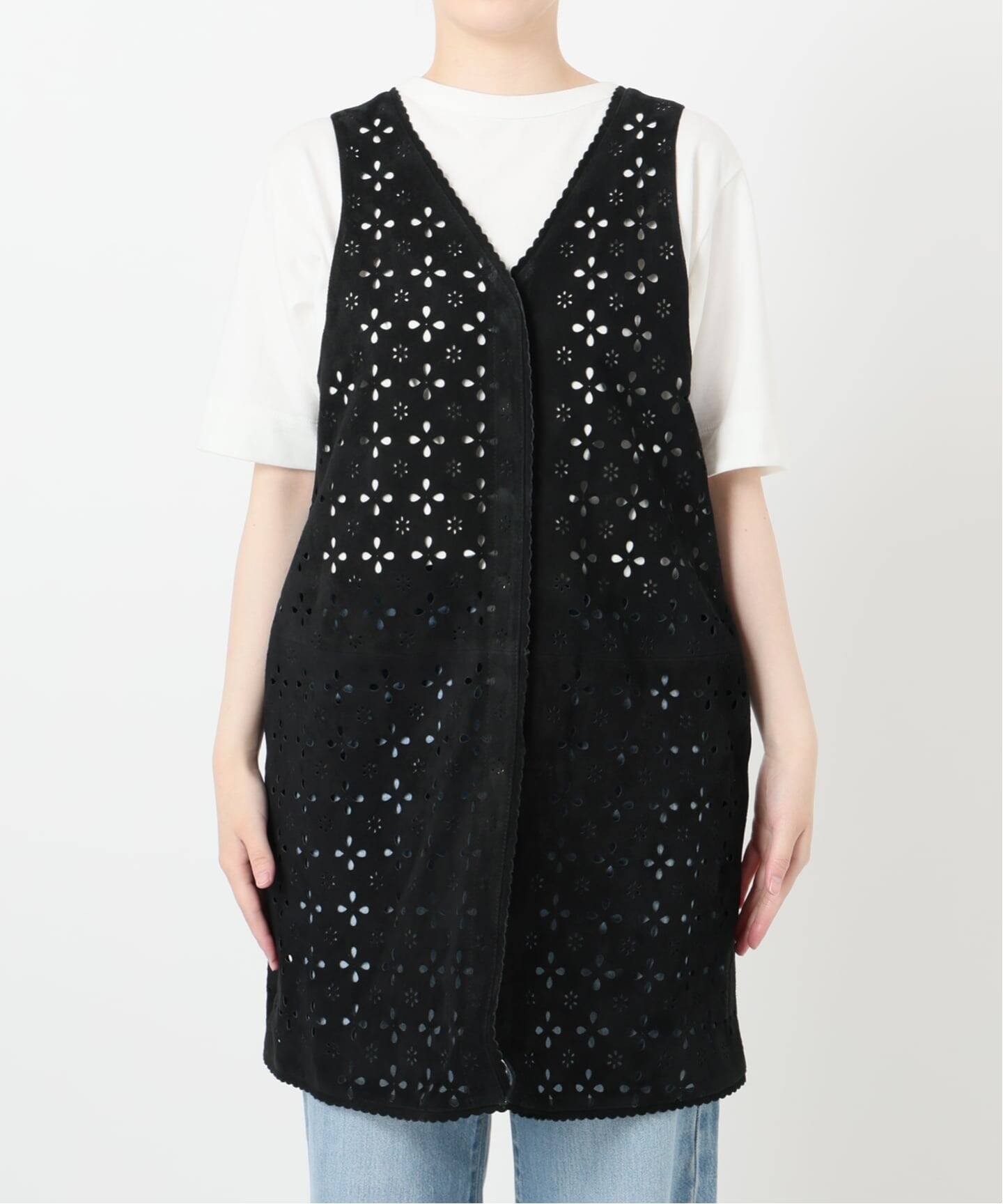 IENA LA BOUCLE Punching Suede 2WAY Vest（ベスト）｜IENA（イエナ