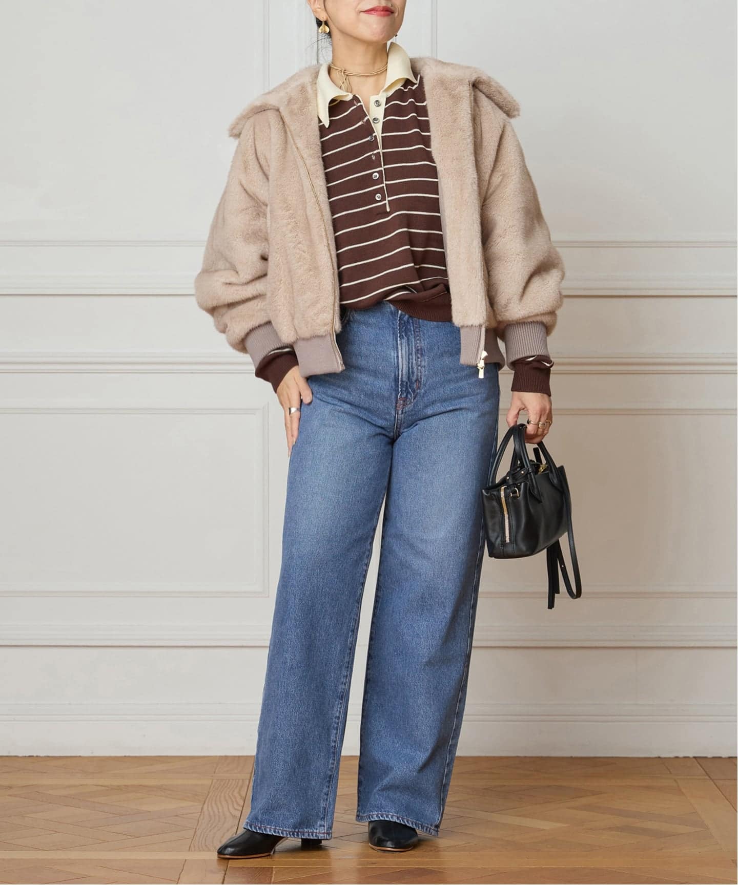 IENA LA BOUCLE ecoファーブルゾン（その他ブルゾン／アウター）｜IENA