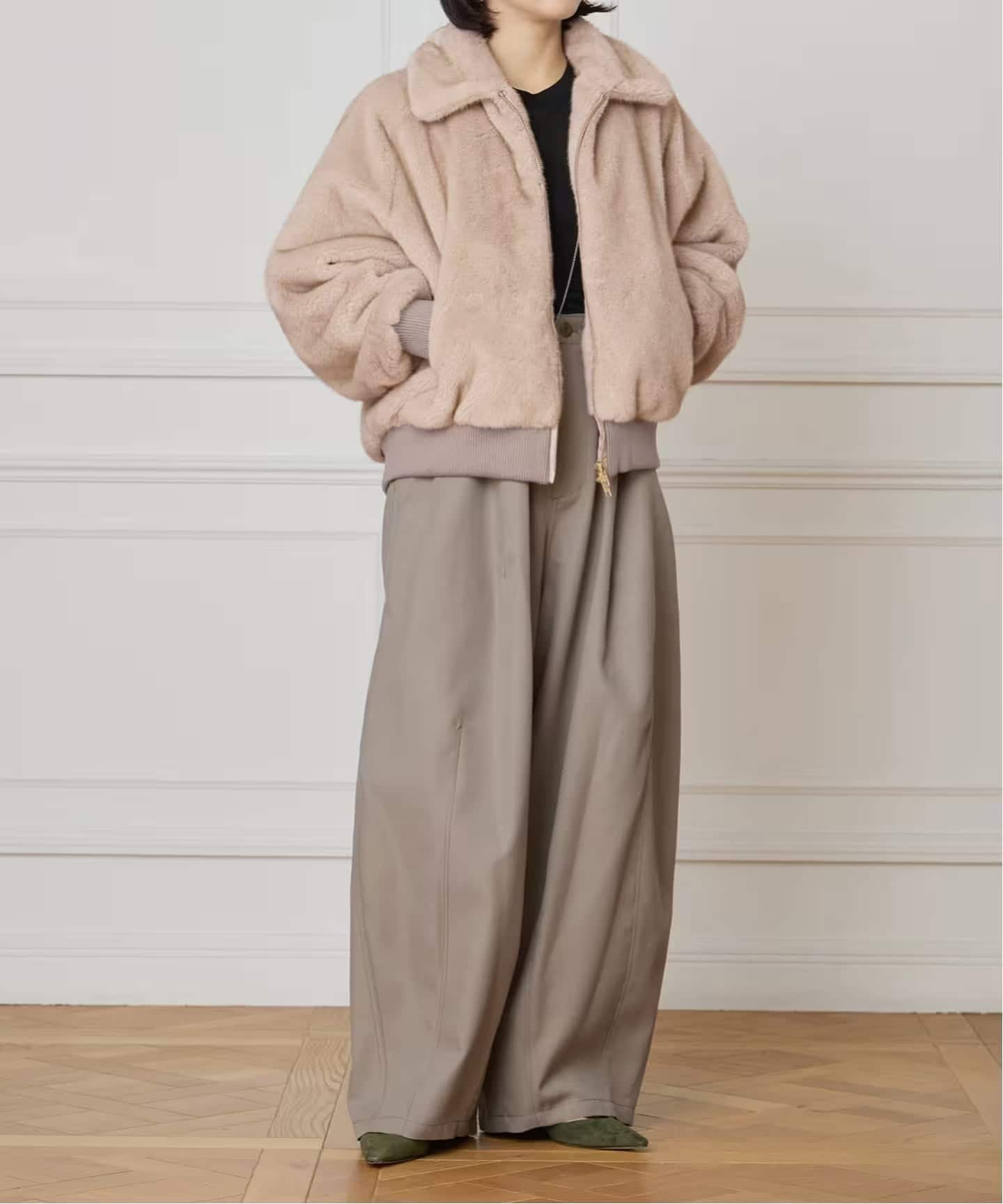 IENA LA BOUCLE ecoファーブルゾン（その他ブルゾン／アウター）｜IENA