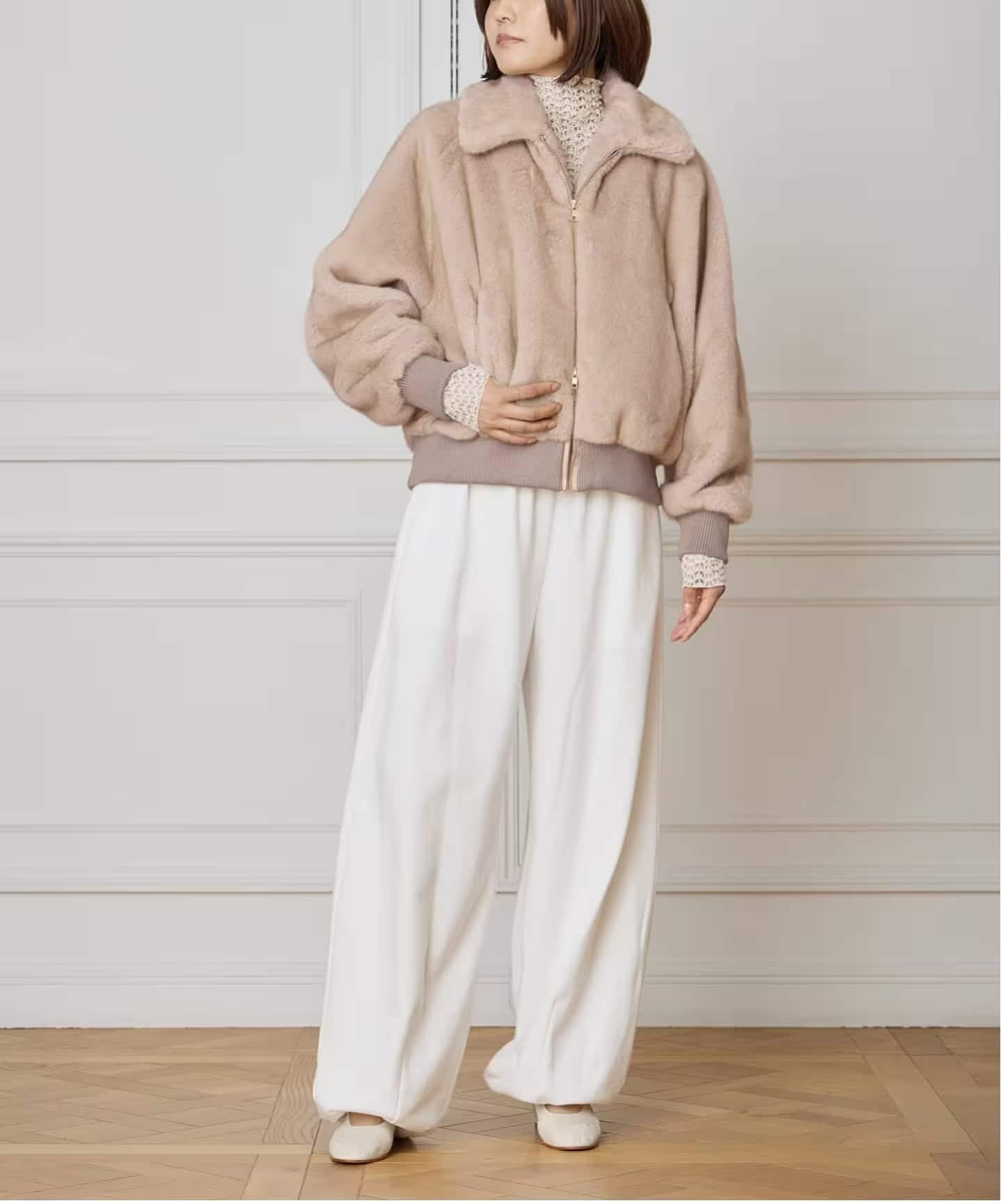 IENA LA BOUCLE ecoファーブルゾン（その他ブルゾン／アウター）｜IENA