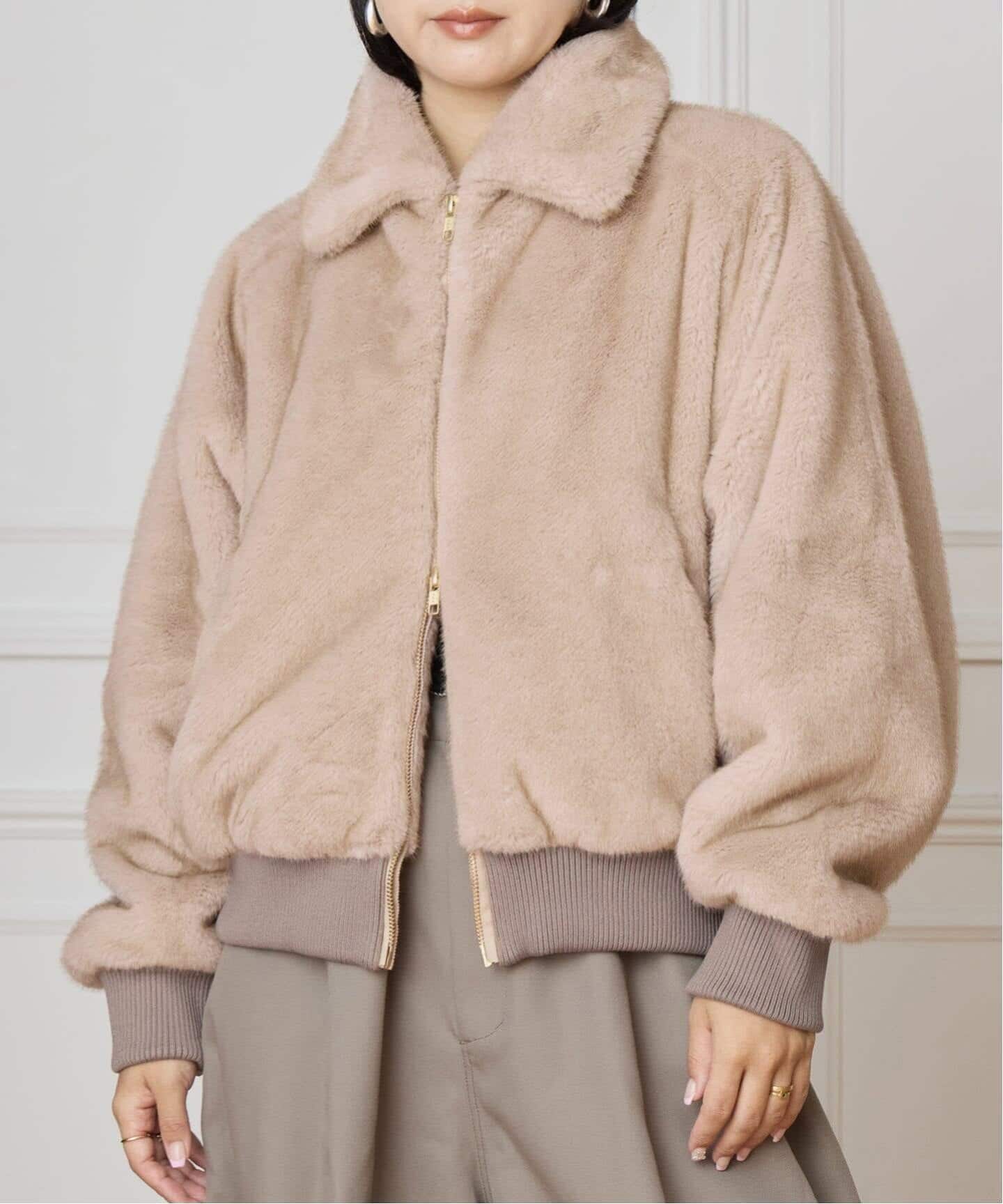 IENA LA BOUCLE ecoファーブルゾン（その他ブルゾン／アウター）｜IENA