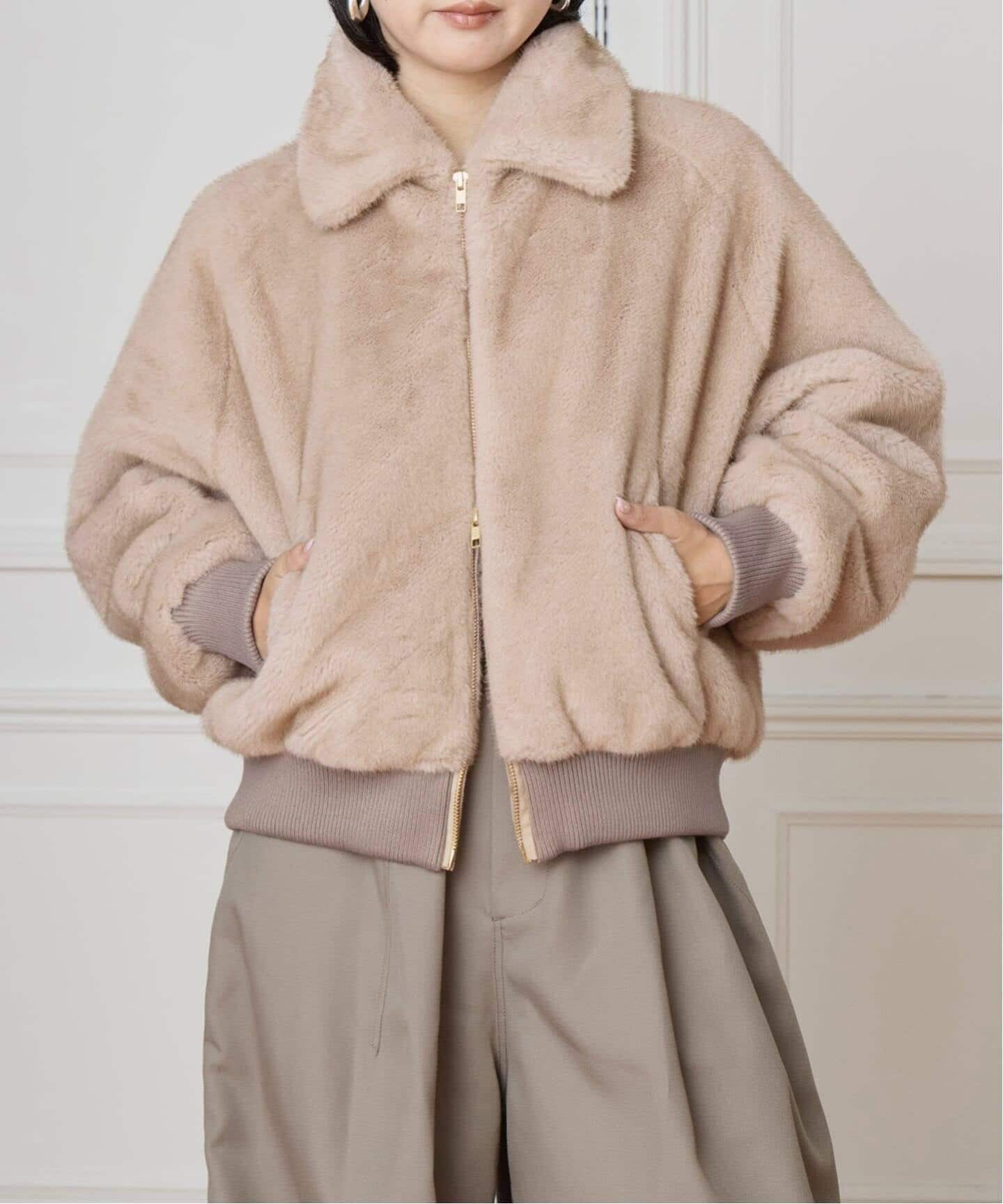 IENA LA BOUCLE eco ファーブルゾン ¥49,500 新品 IENA LA BOUCLE ecoファーブルゾン（その他ブルゾン／アウター）｜IENA