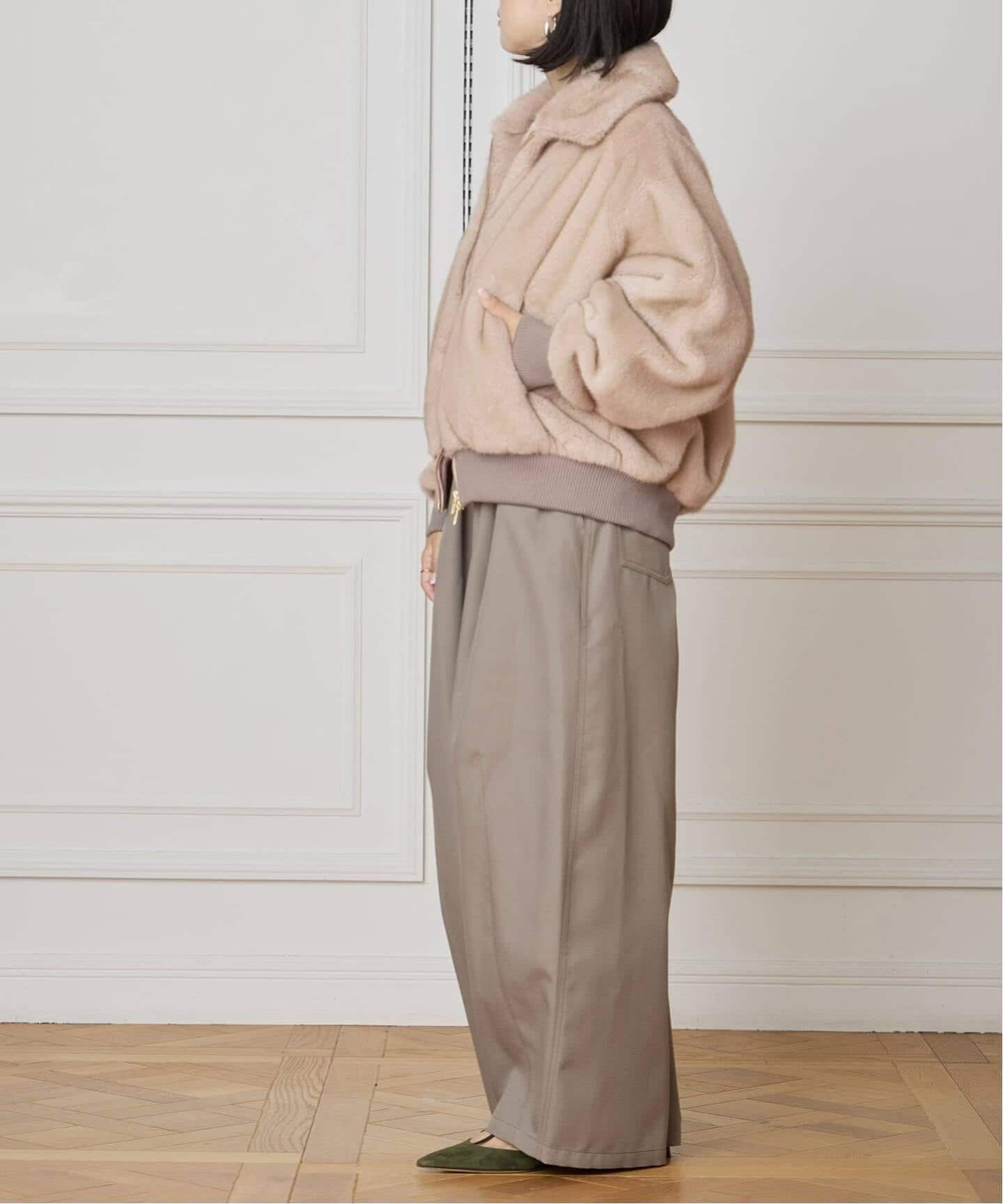 IENA LA BOUCLE eco ファーブルゾン ¥49,500 新品 IENA LA BOUCLE ecoファーブルゾン（その他ブルゾン／アウター）｜IENA