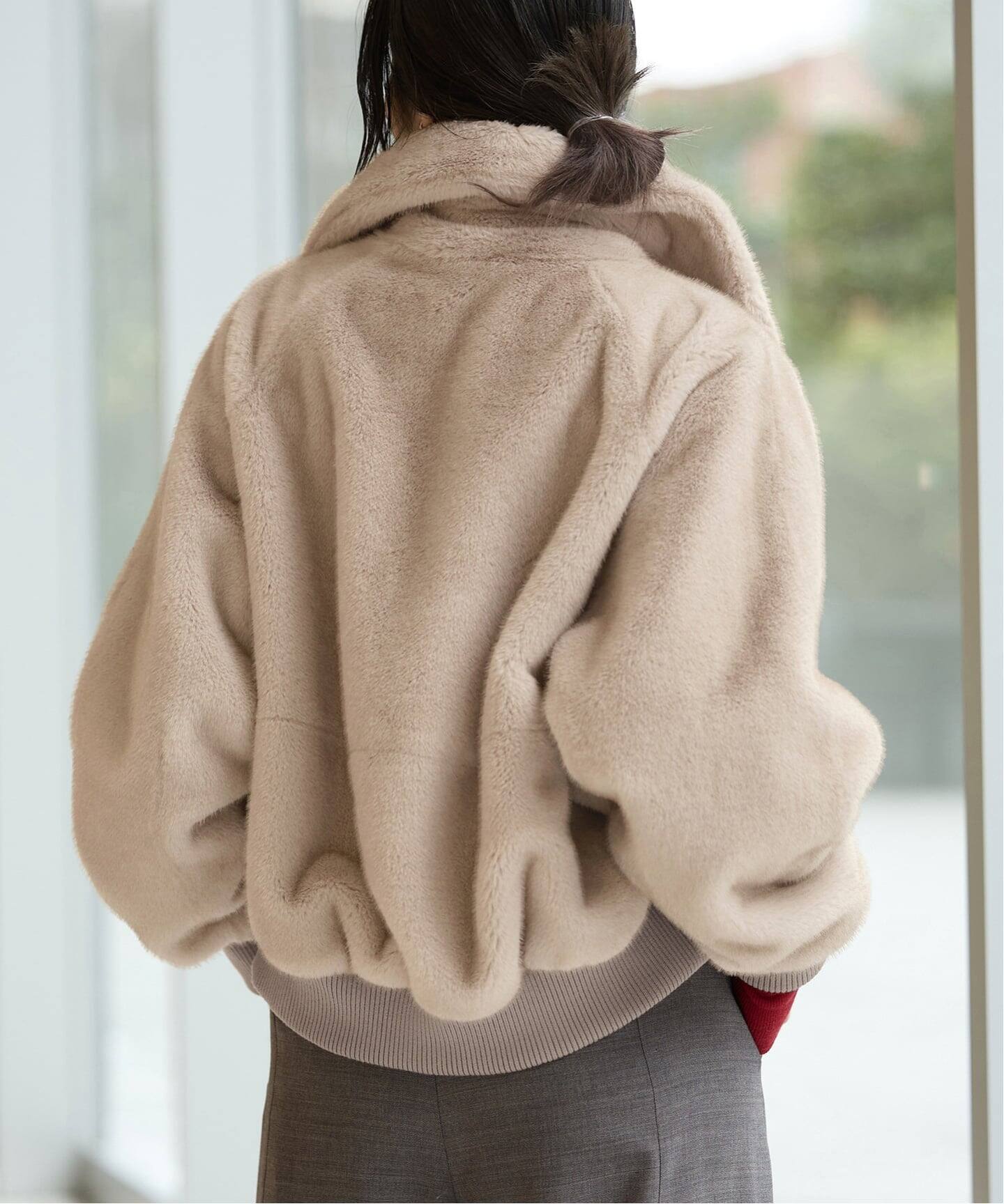 IENA LA BOUCLE eco ファーブルゾン ¥49,500 新品 IENA LA BOUCLE ecoファーブルゾン（その他ブルゾン／アウター）｜IENA