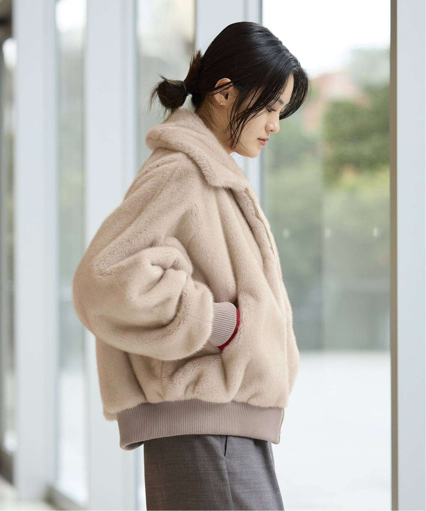 IENA LA BOUCLE ecoファーブルゾン（その他ブルゾン／アウター）｜IENA