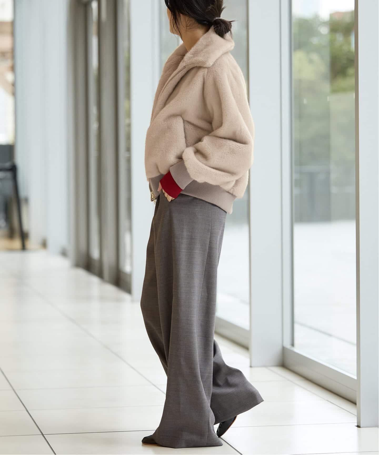 IENA LA BOUCLE ecoファーブルゾン（その他ブルゾン／アウター）｜IENA