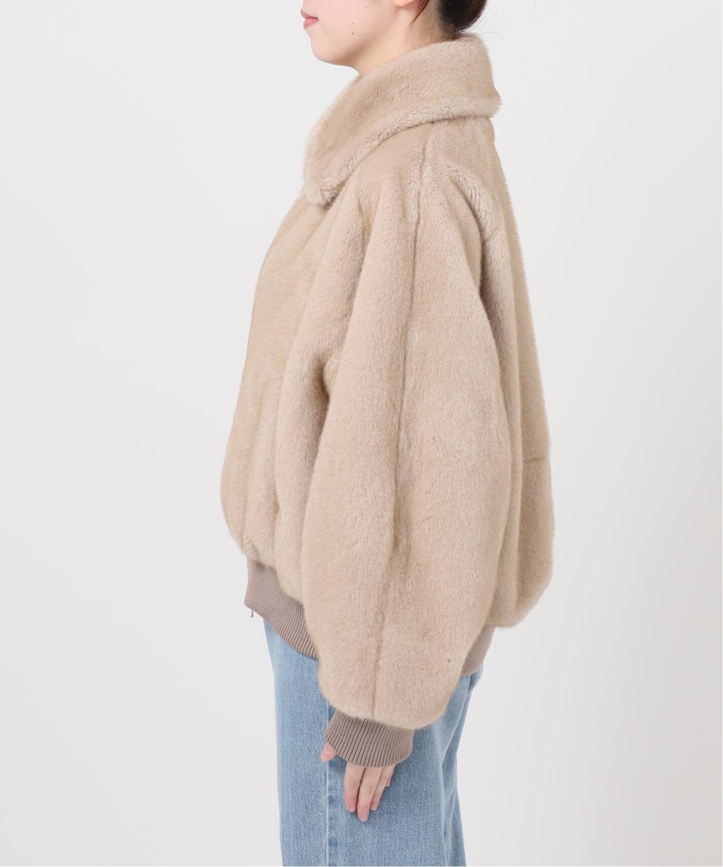 予約》IENA LA BOUCLE ecoファーブルゾン（その他ブルゾン