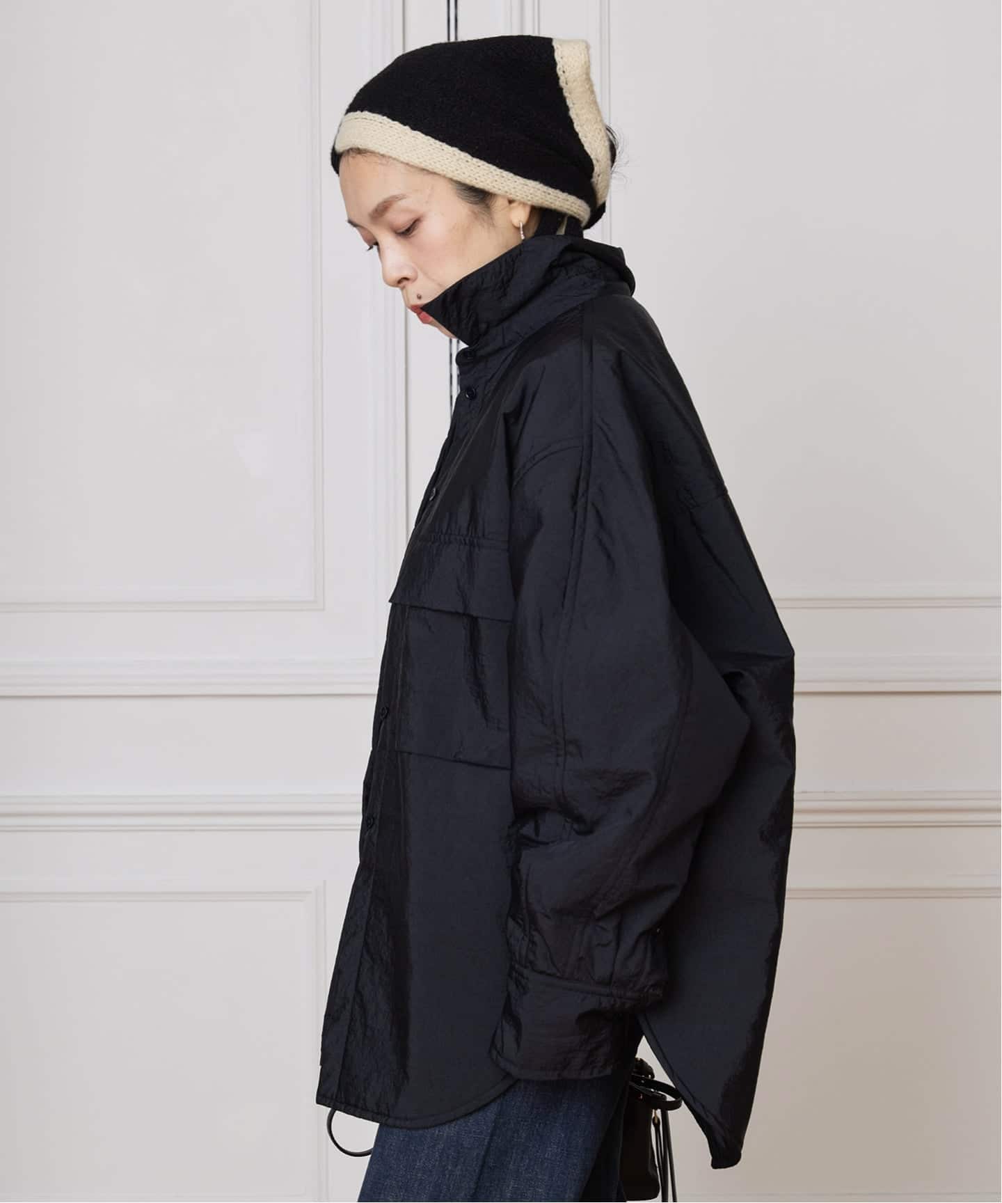 CHRISTIAN WIJNANTS/クリスチャンワイナンツ PADDED NYLON SHIRT