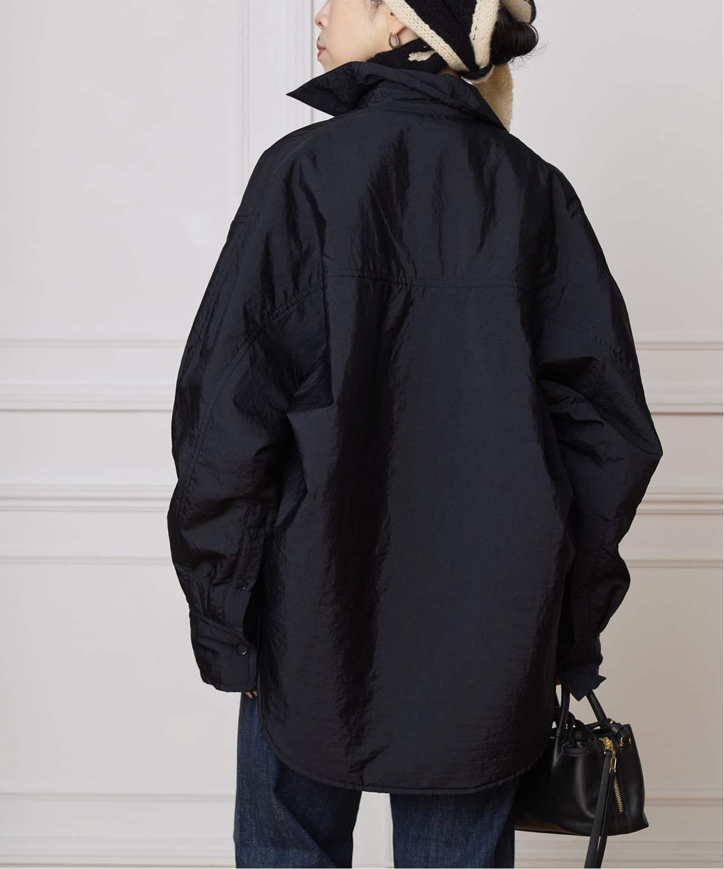 CHRISTIAN WIJNANTS/クリスチャンワイナンツ PADDED NYLON SHIRT