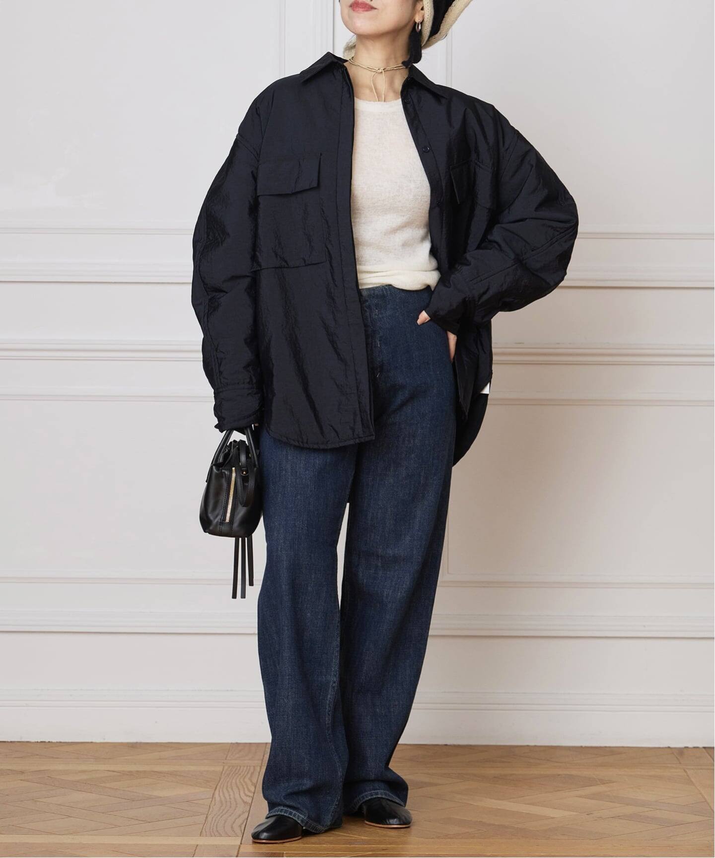 CHRISTIAN WIJNANTS/クリスチャンワイナンツ PADDED NYLON SHIRT