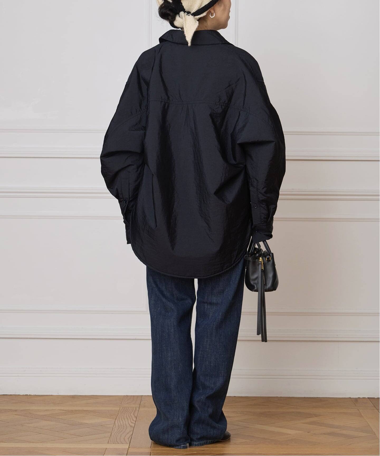 CHRISTIAN WIJNANTS/クリスチャンワイナンツ PADDED NYLON SHIRT