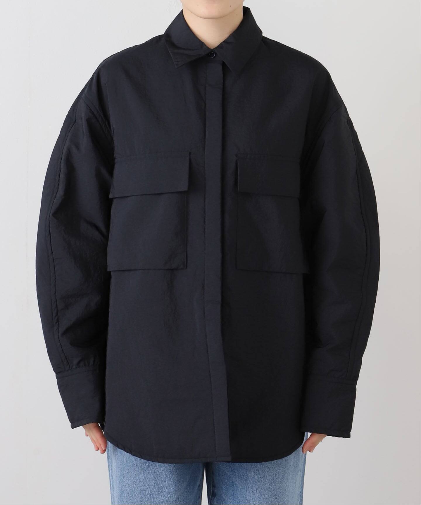 CHRISTIAN WIJNANTS/クリスチャンワイナンツ PADDED NYLON SHIRT