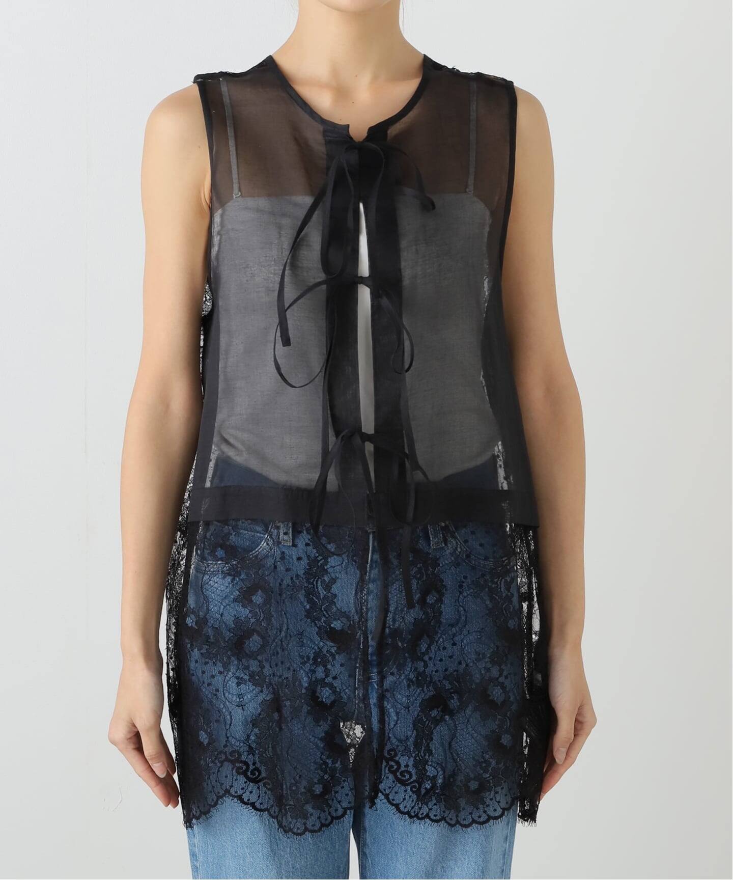 新品 IENA【Heriter/エリテ】ニットベスト Heriter（エリテ）の「モヘアベスト（ベスト）」 - WEAR