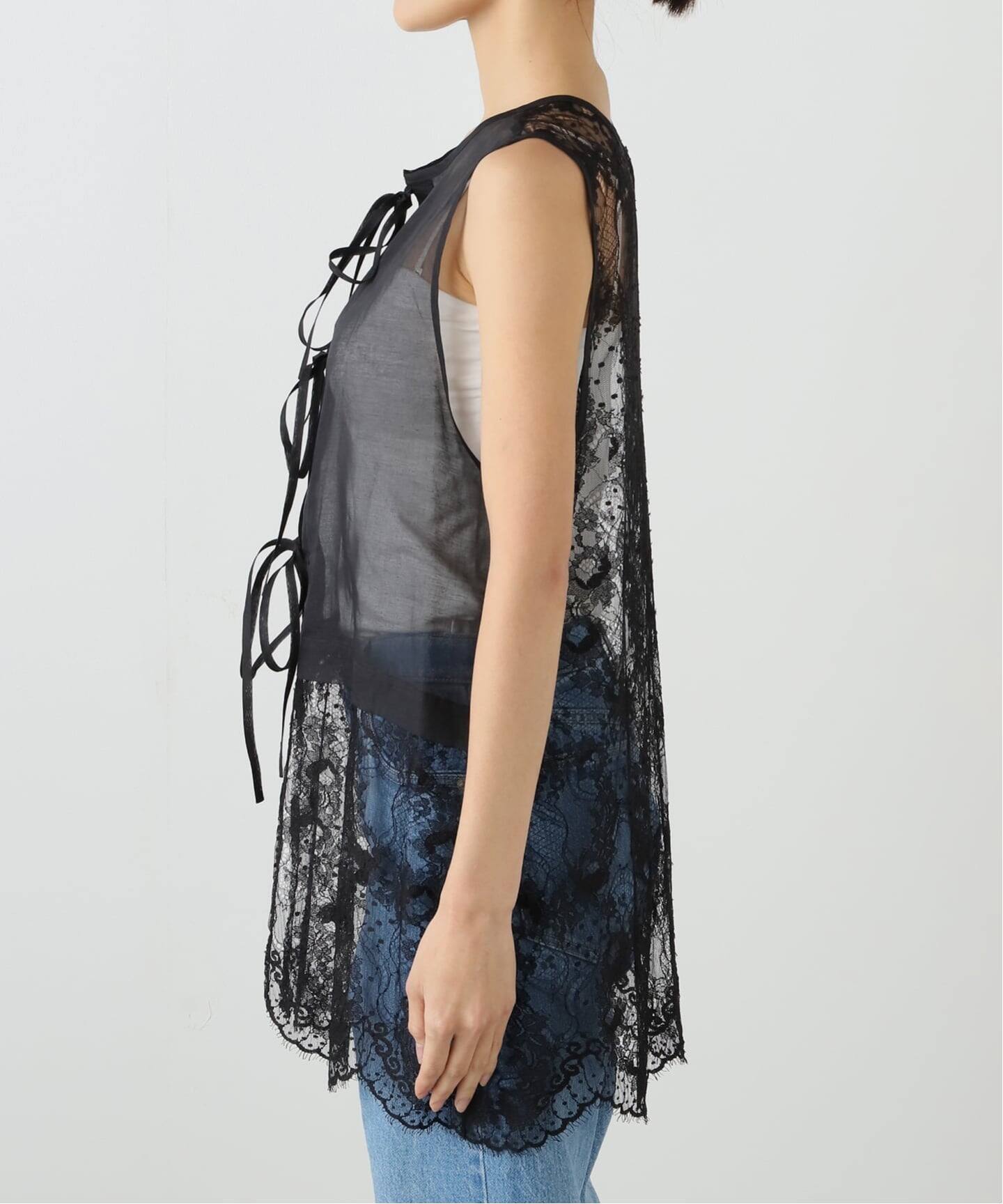HERITER/エリテ leaver lace gilet H2-25-3004（ベスト）｜IENA