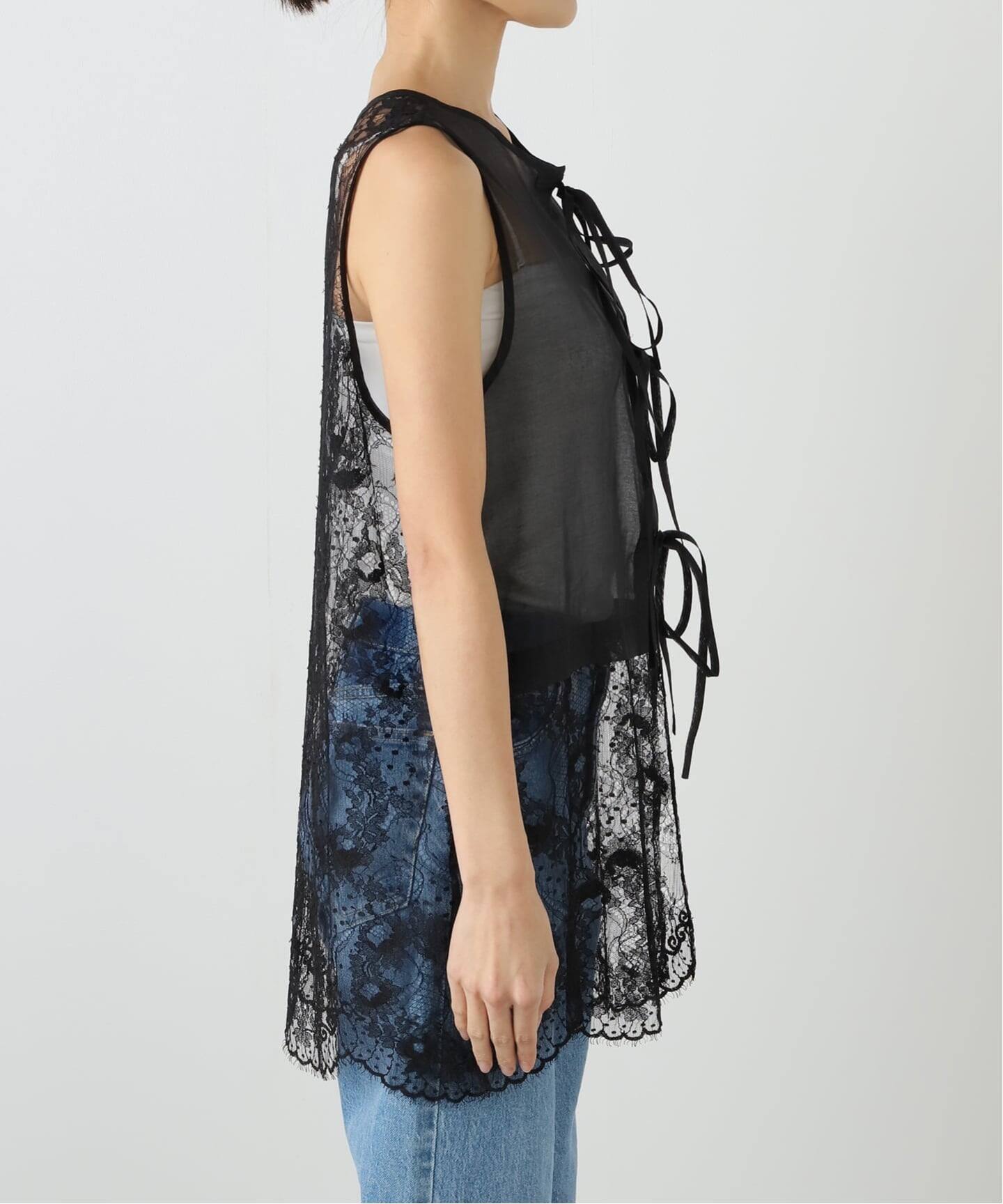 HERITER/エリテ leaver lace gilet H2-25-3004（ベスト）｜IENA