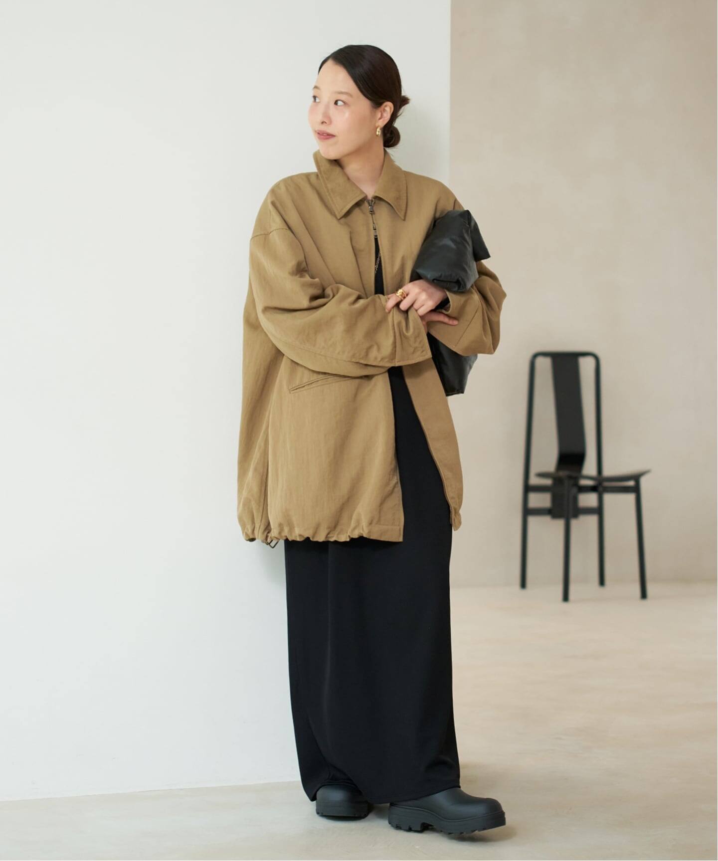 新品　Plage テントブルゾン　プラージュ プラージュ Plage テントブルゾン （ブラック） - ファッション