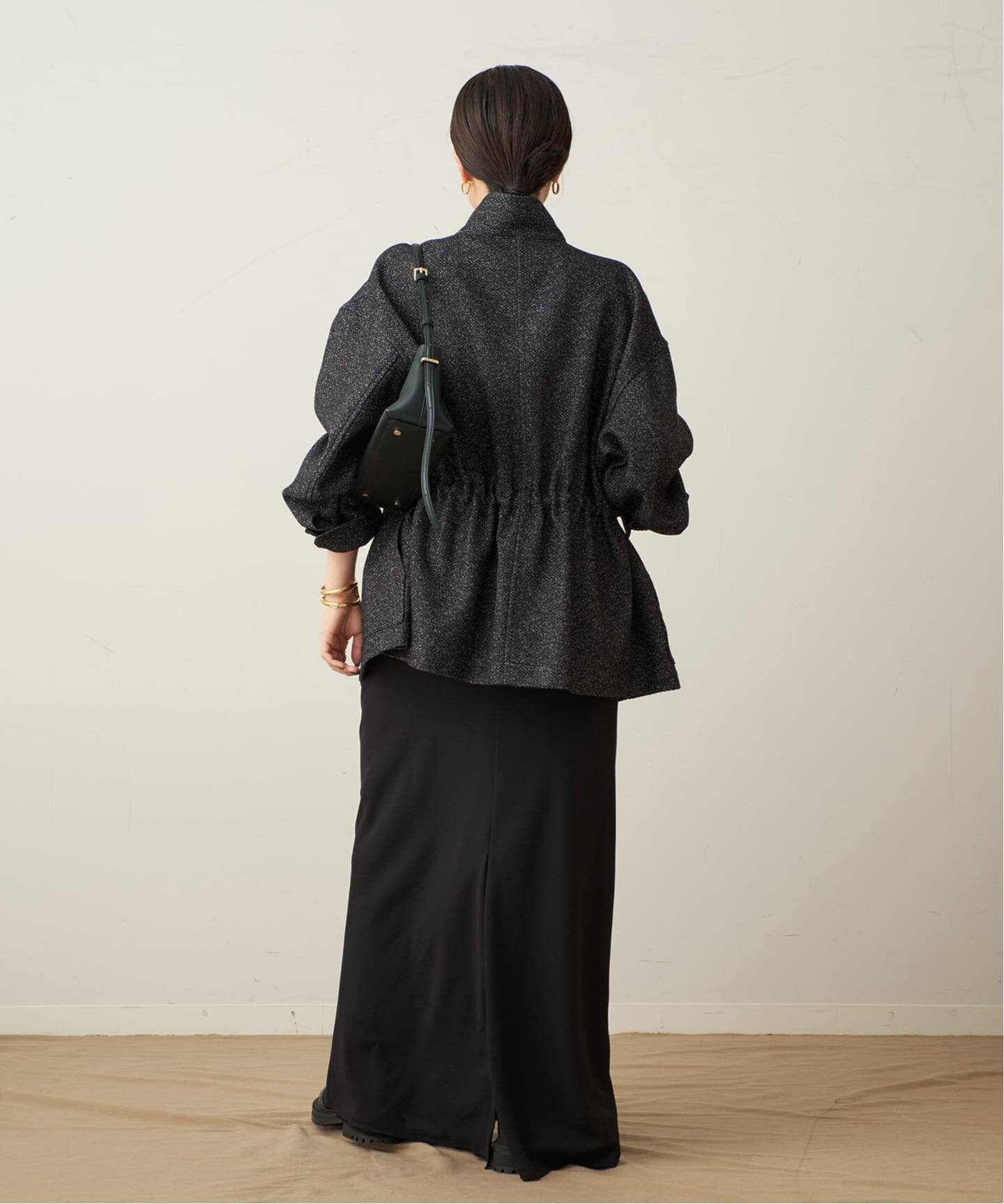 Tweed stand ブルゾン（その他ブルゾン／アウター）｜Plage