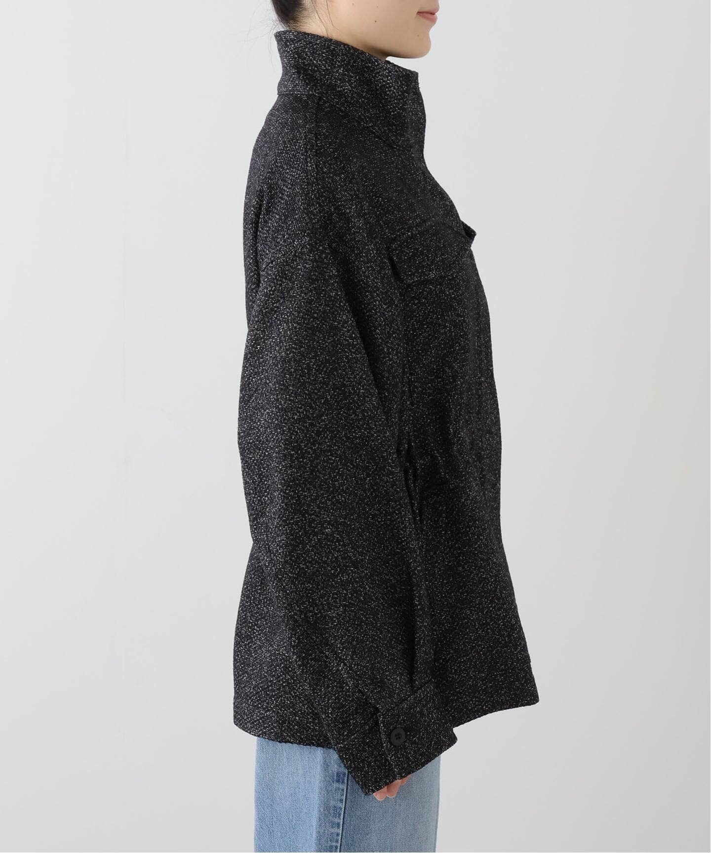 Tweed stand ブルゾン（その他ブルゾン／アウター）｜Plage