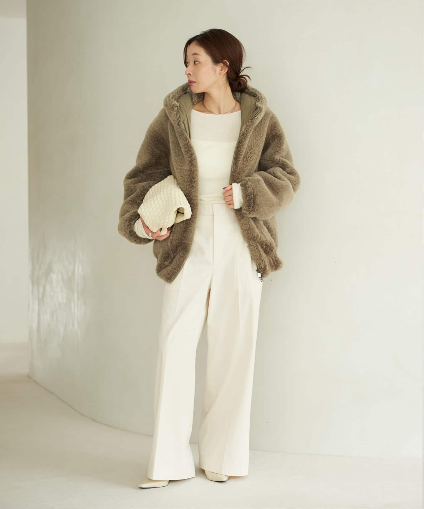 Vegancode / ヴィ―ガンコード FAUX FUR ブルゾン（その他ブルゾン