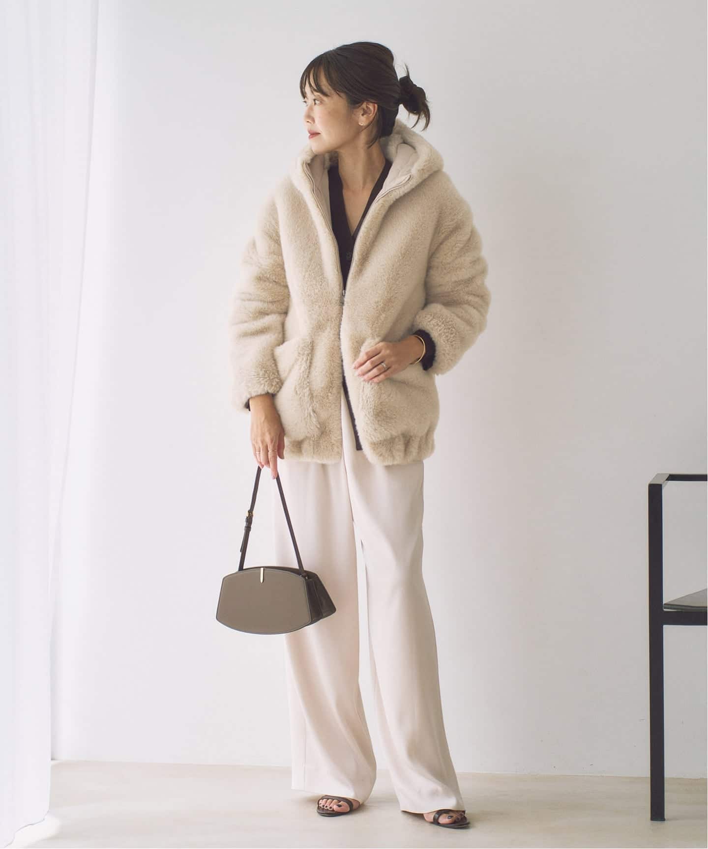 Vegancode / ヴィ―ガンコード FAUX FUR ブルゾン（その他ブルゾン