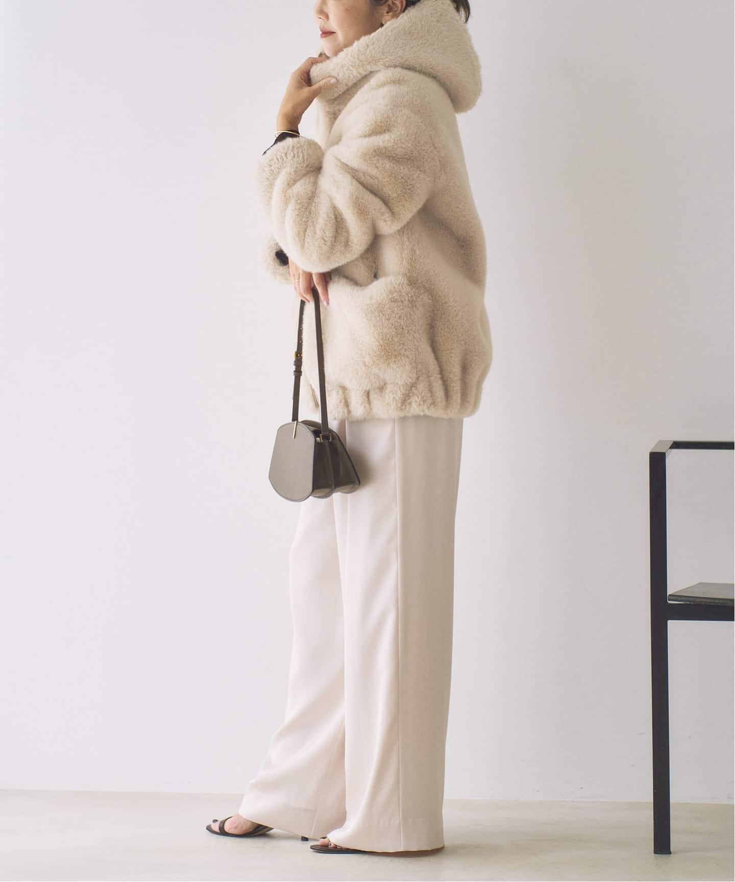 Vegancode / ヴィ―ガンコード FAUX FUR ブルゾン（その他ブルゾン