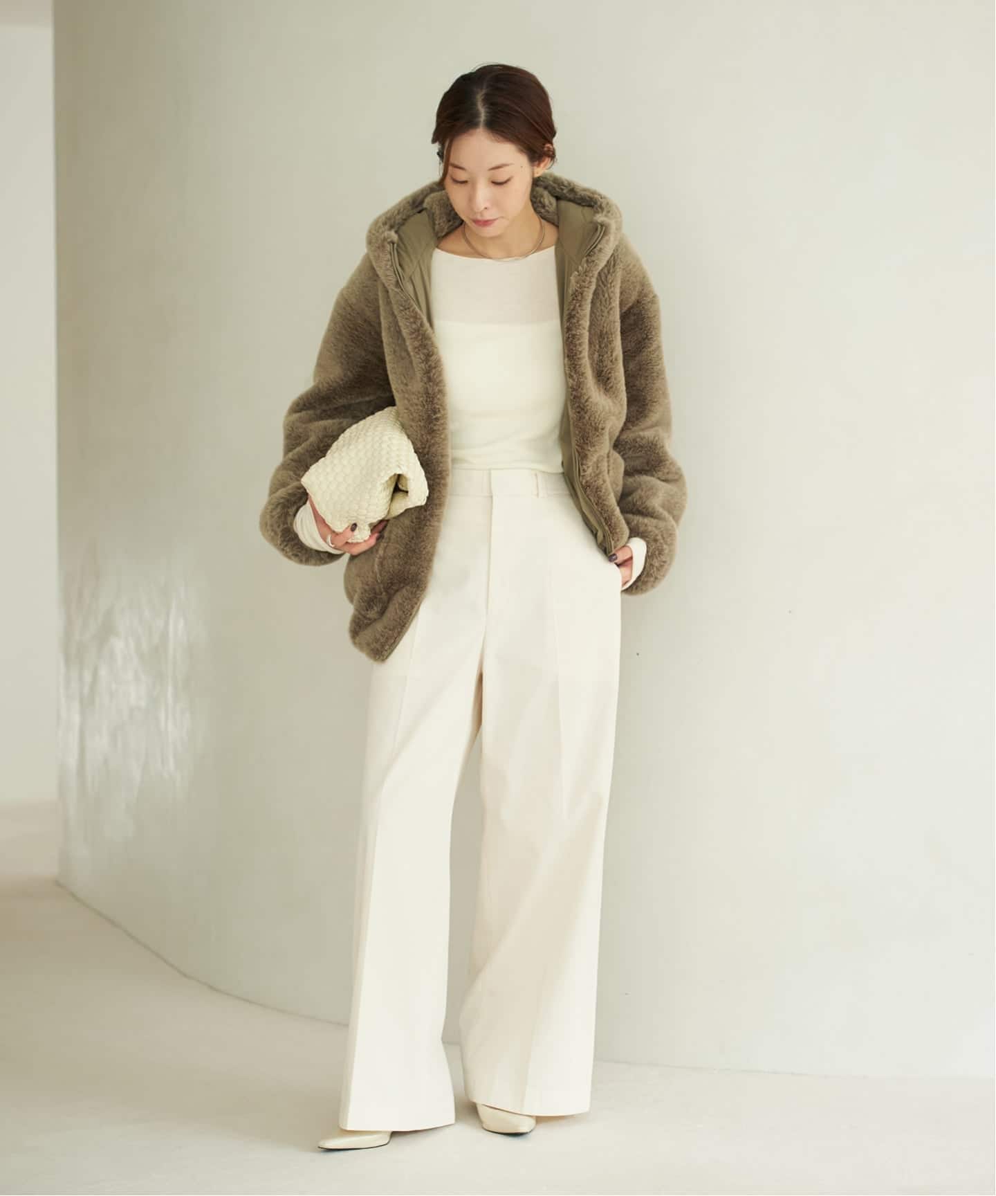 Vegancode / ヴィ―ガンコード FAUX FUR ブルゾン（その他