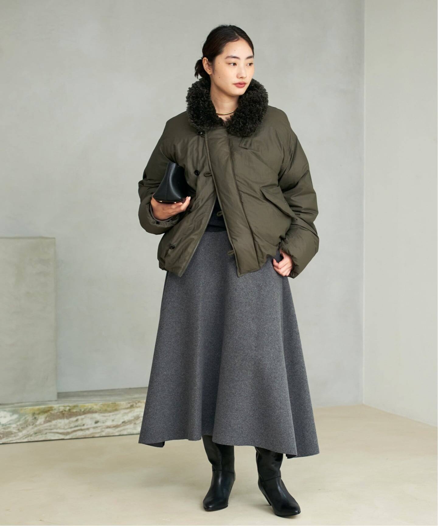 Tonywack トニーワック　アウター　24aw Mサイズ　超美品 TONYWACK / トニーワック SHEARING COLLAR PUFFER ブルゾン（その他